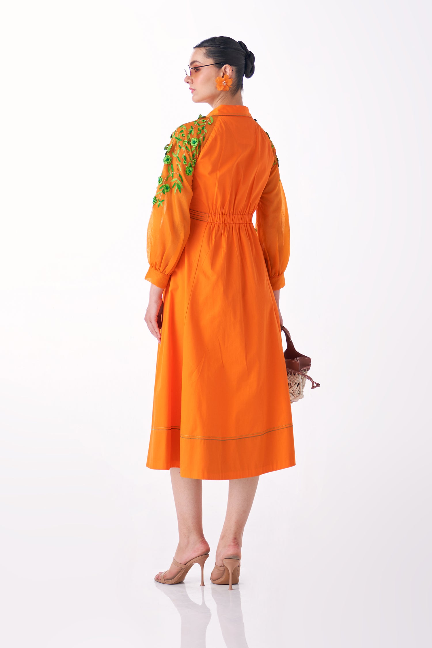 MIMOSA DRESS ORANGE