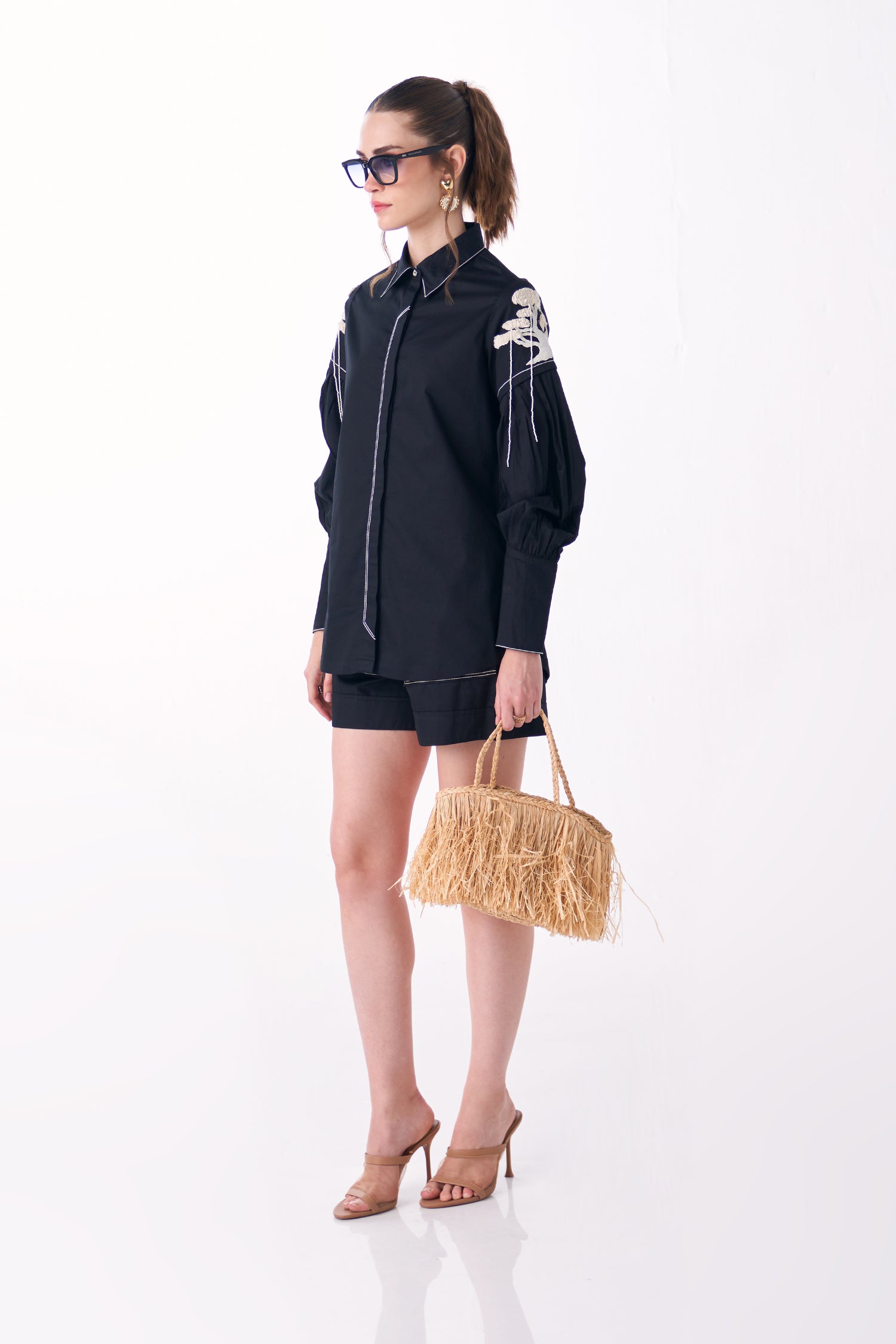 TREETOP CO-ORD BLACK