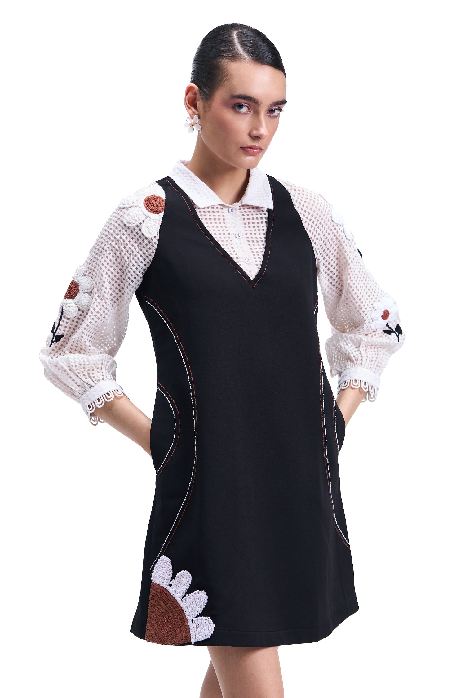 SUNKISSED DRESS BLACK