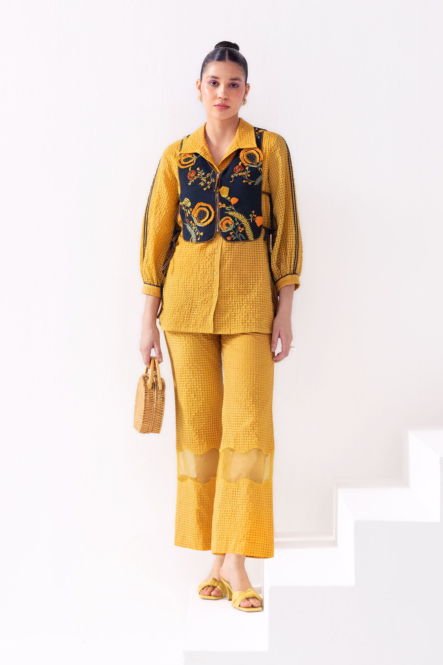 MANGOBAY SHIRT WITH PORTO HALF JACKET