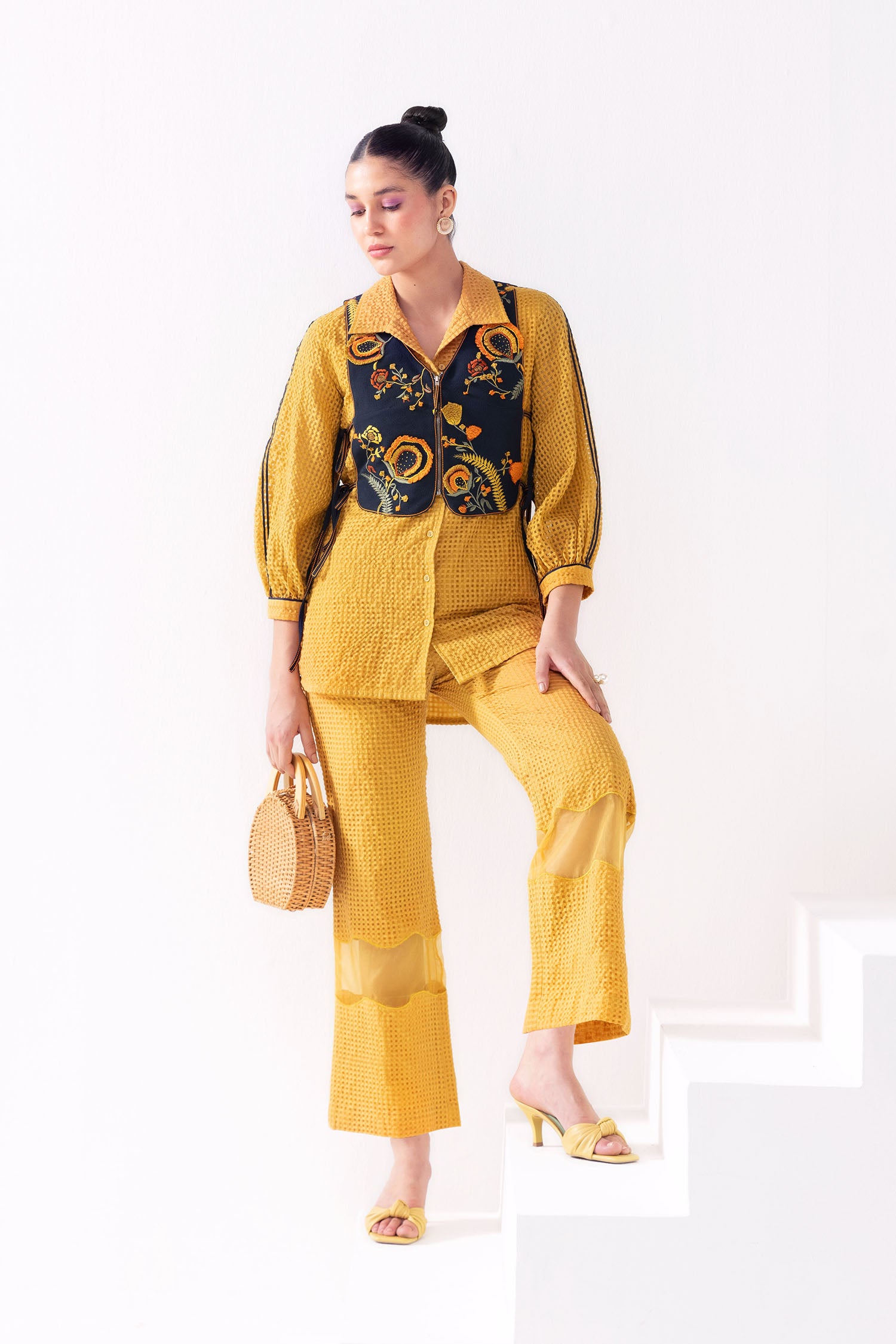 MANGOBAY SHIRT WITH PORTO HALF JACKET