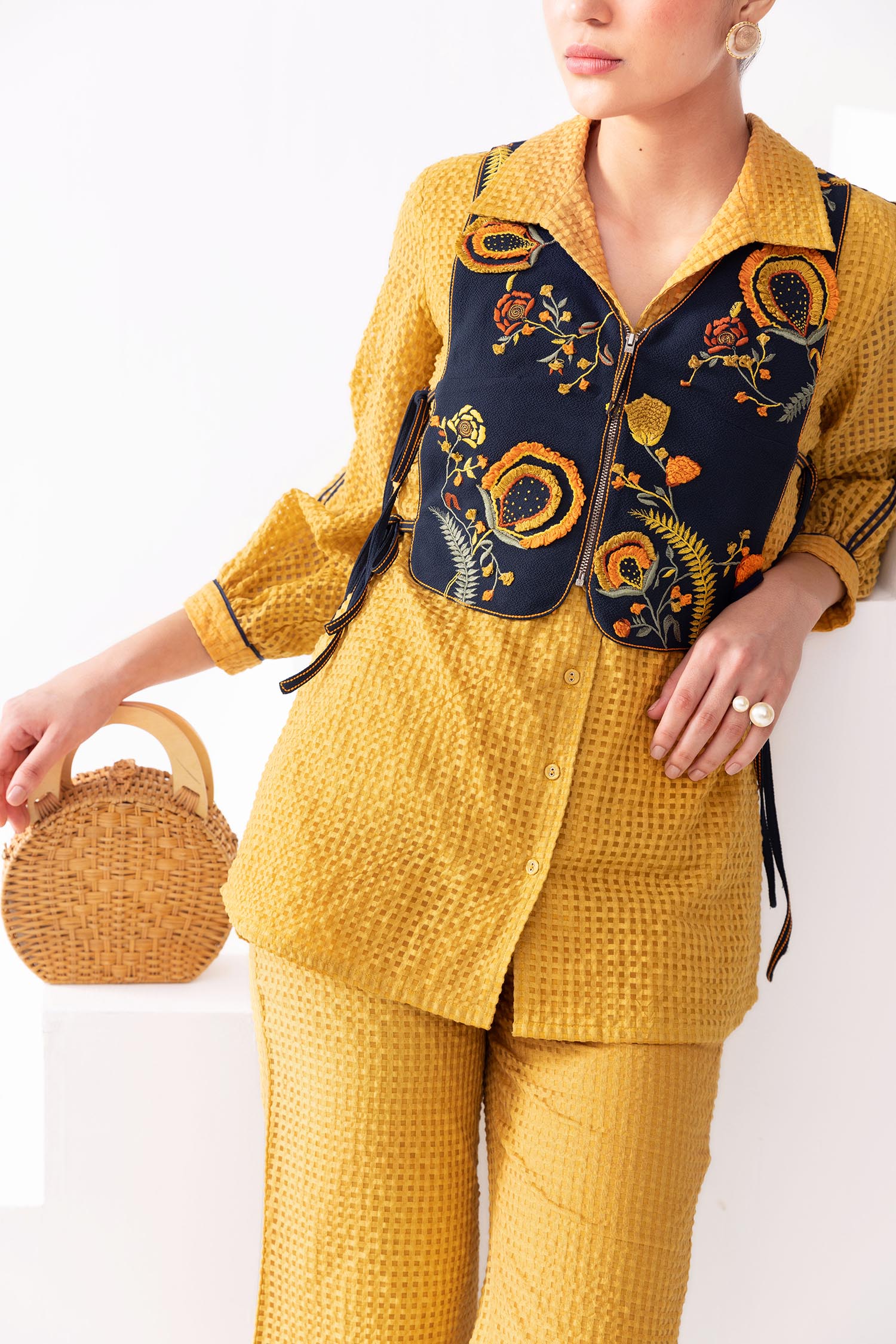 MANGOBAY SHIRT WITH PORTO HALF JACKET