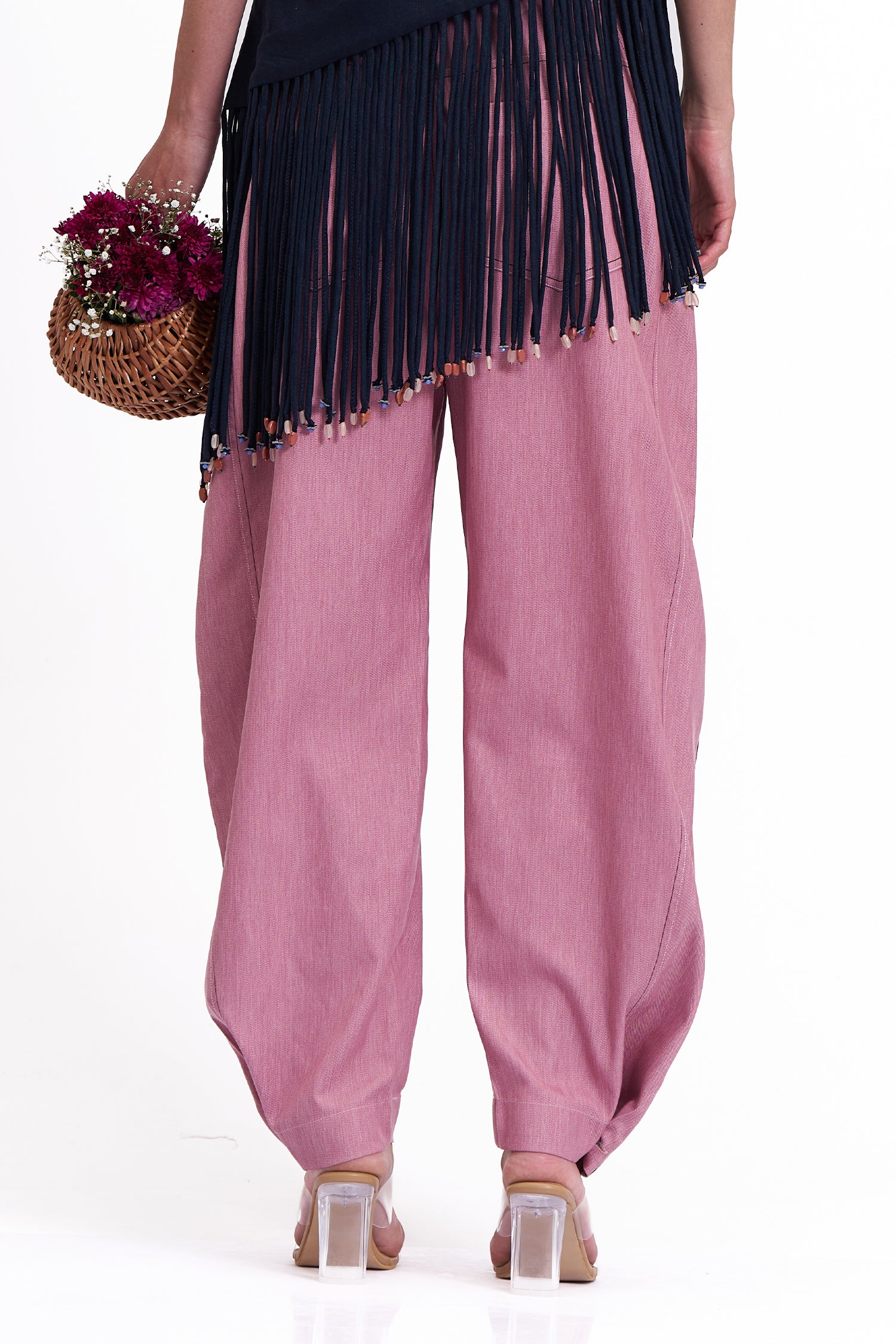 BASQUE BARREL PANTS ROSEWOOD