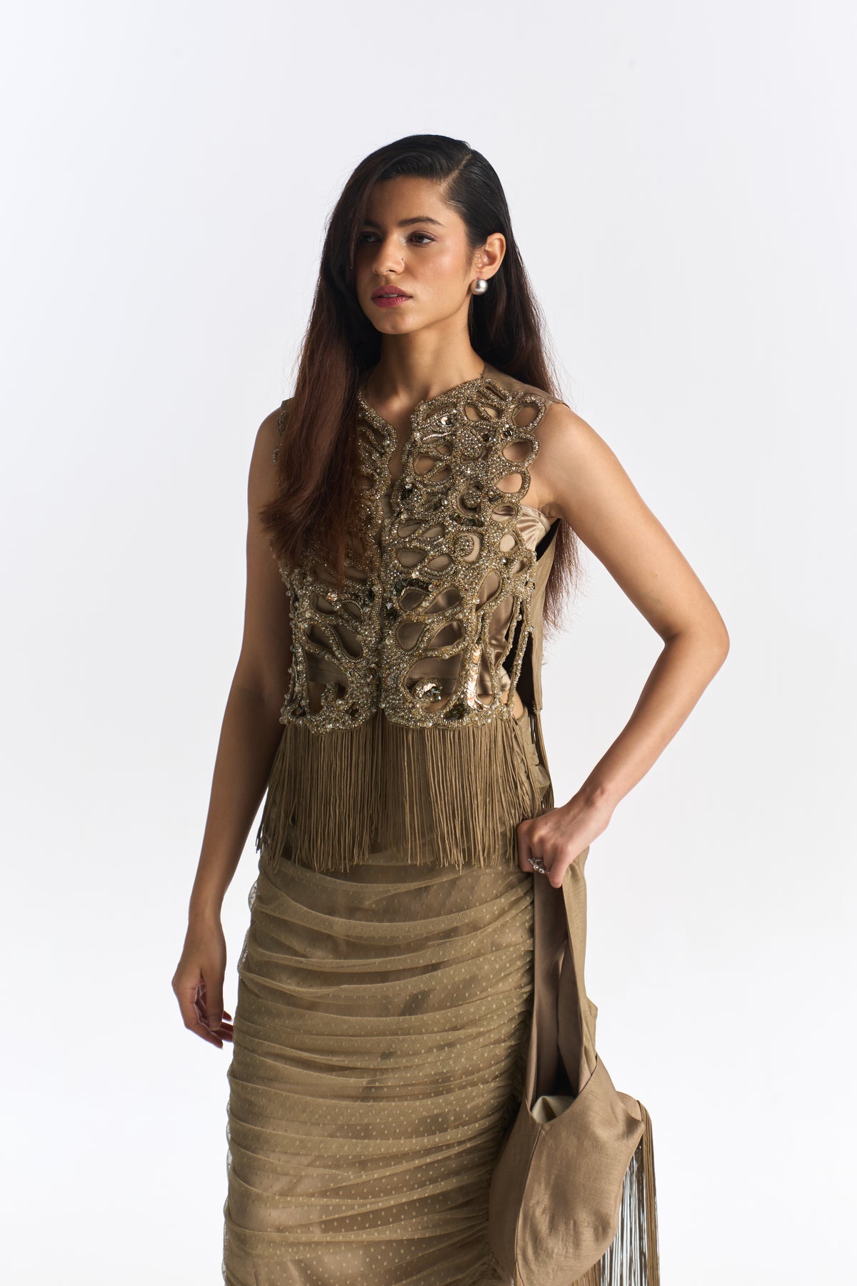 FACET JACKET WITH BRALET & CARAT SKIRT
