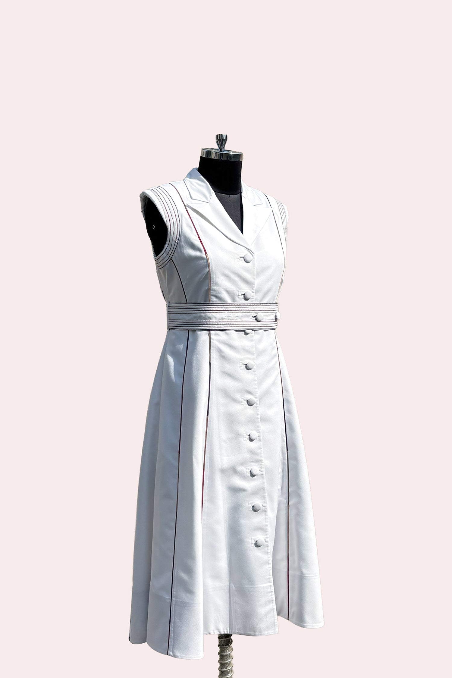 ODE TRENCH WHITE