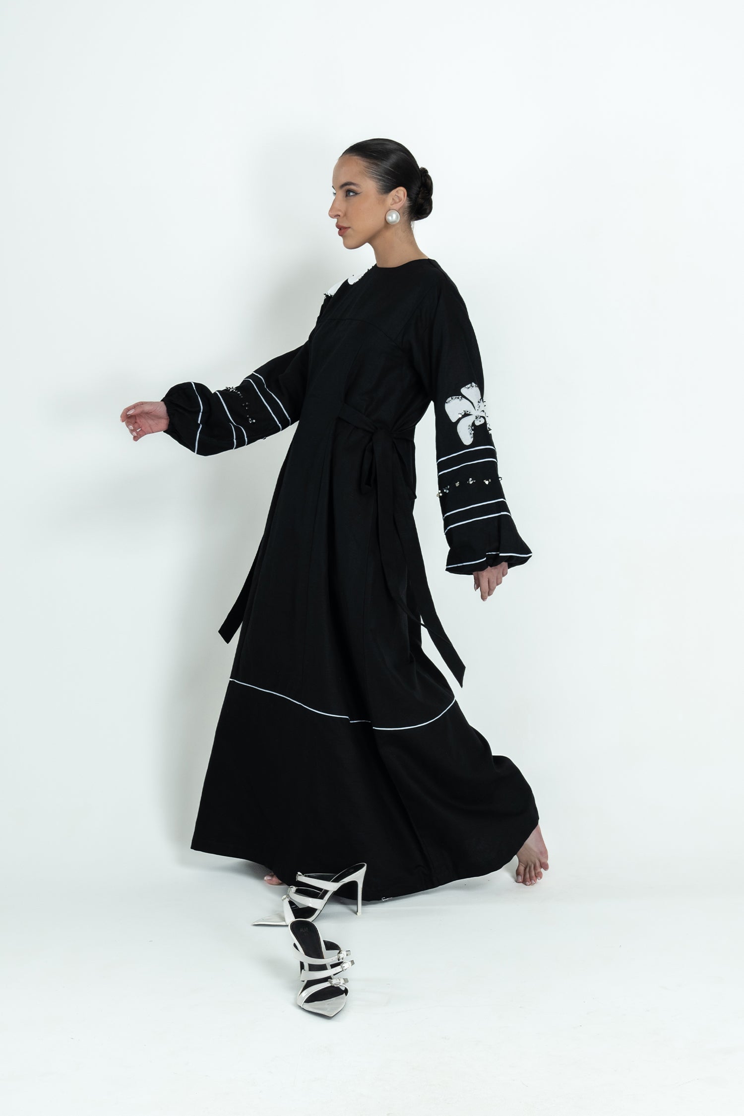 SEYA KAFTAN BLACK