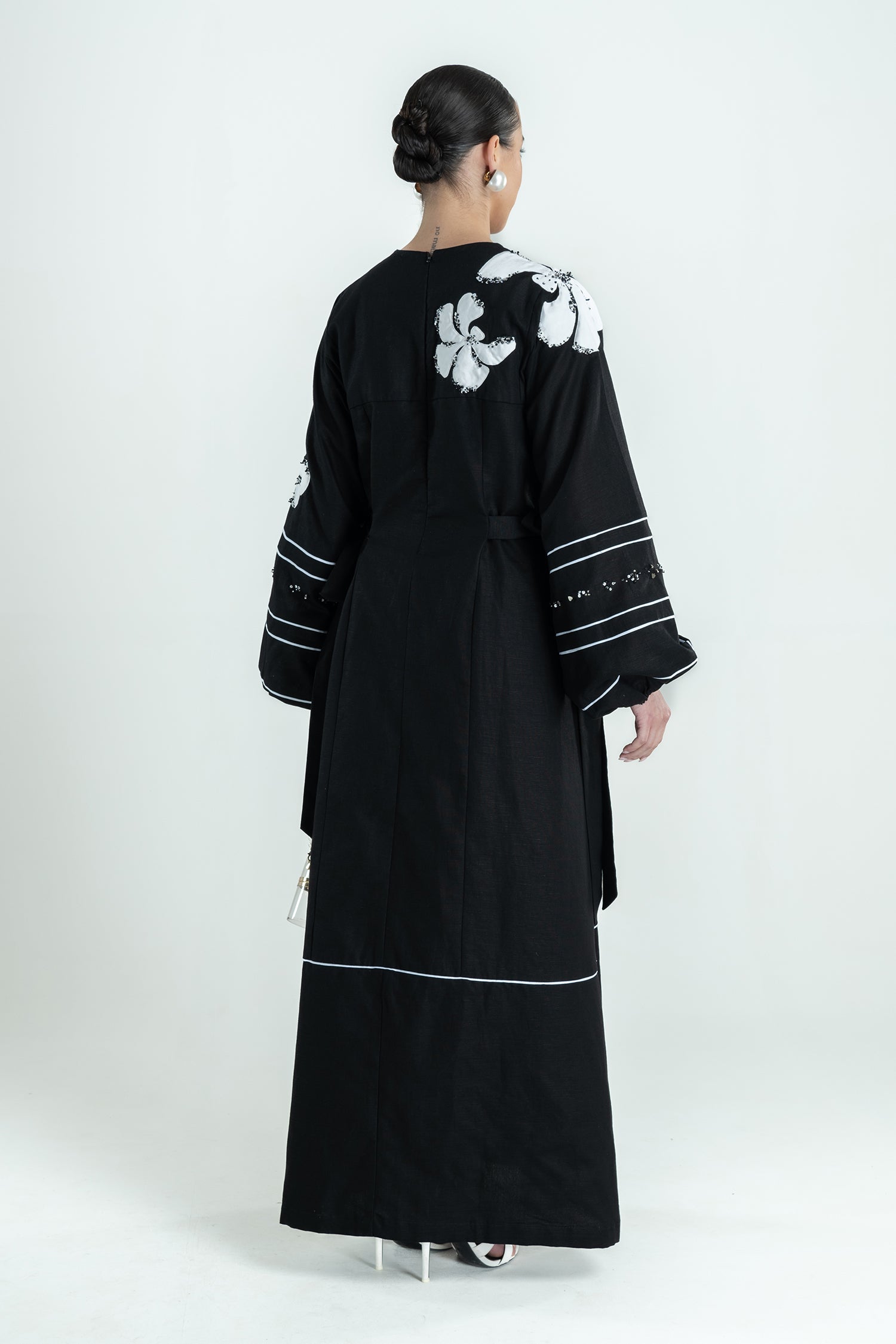 SEYA KAFTAN BLACK