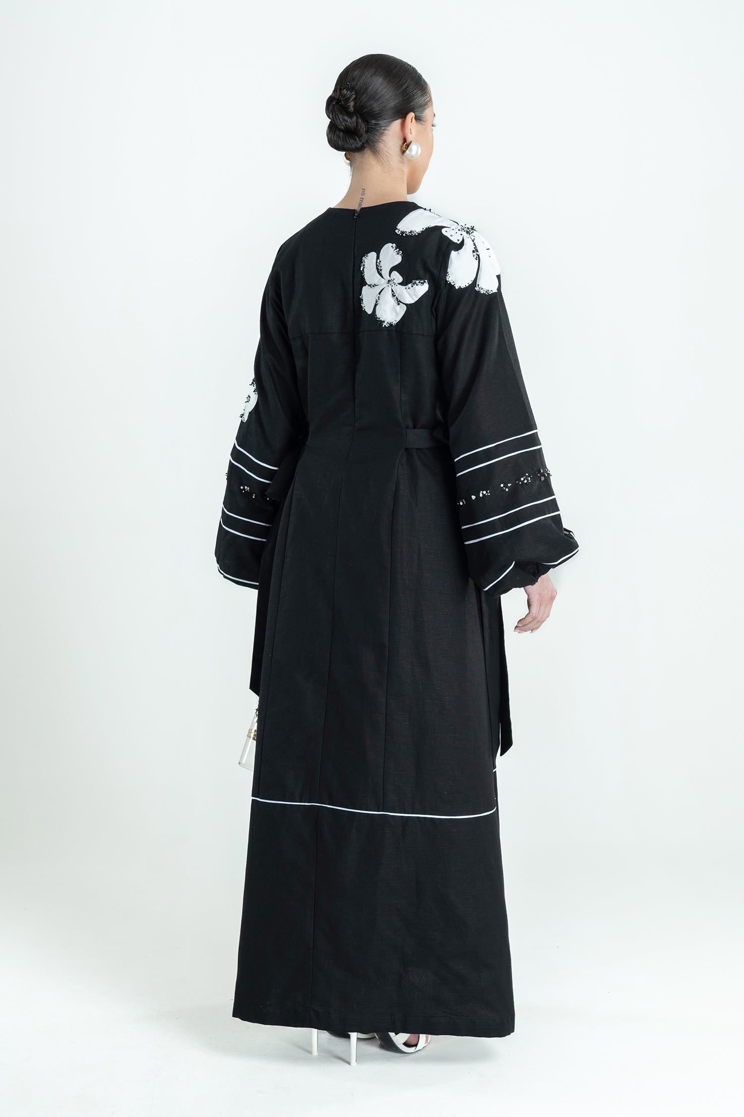 SEYA KAFTAN BLACK
