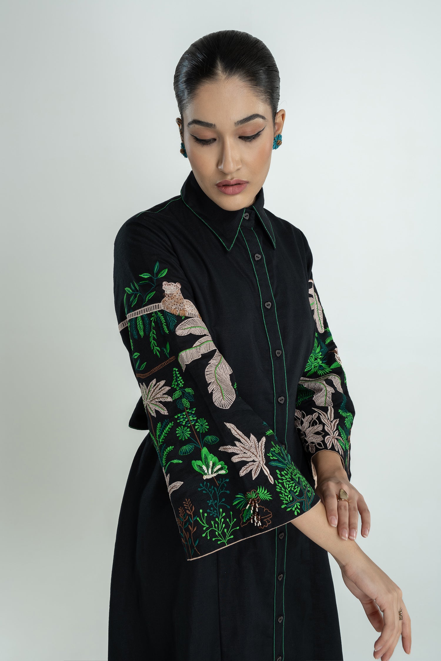 MAINLAND KAFTAN BLACK