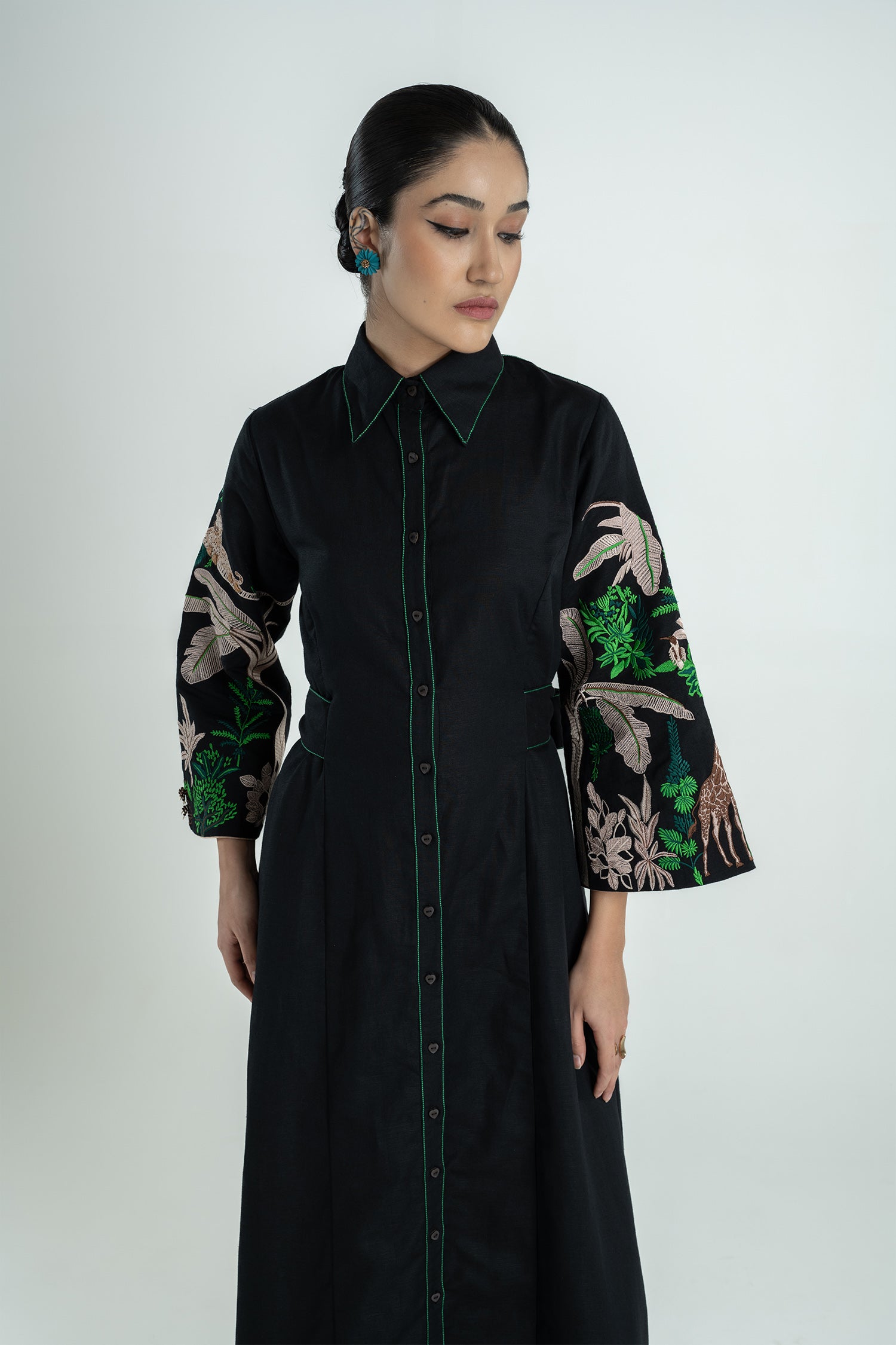 MAINLAND KAFTAN BLACK