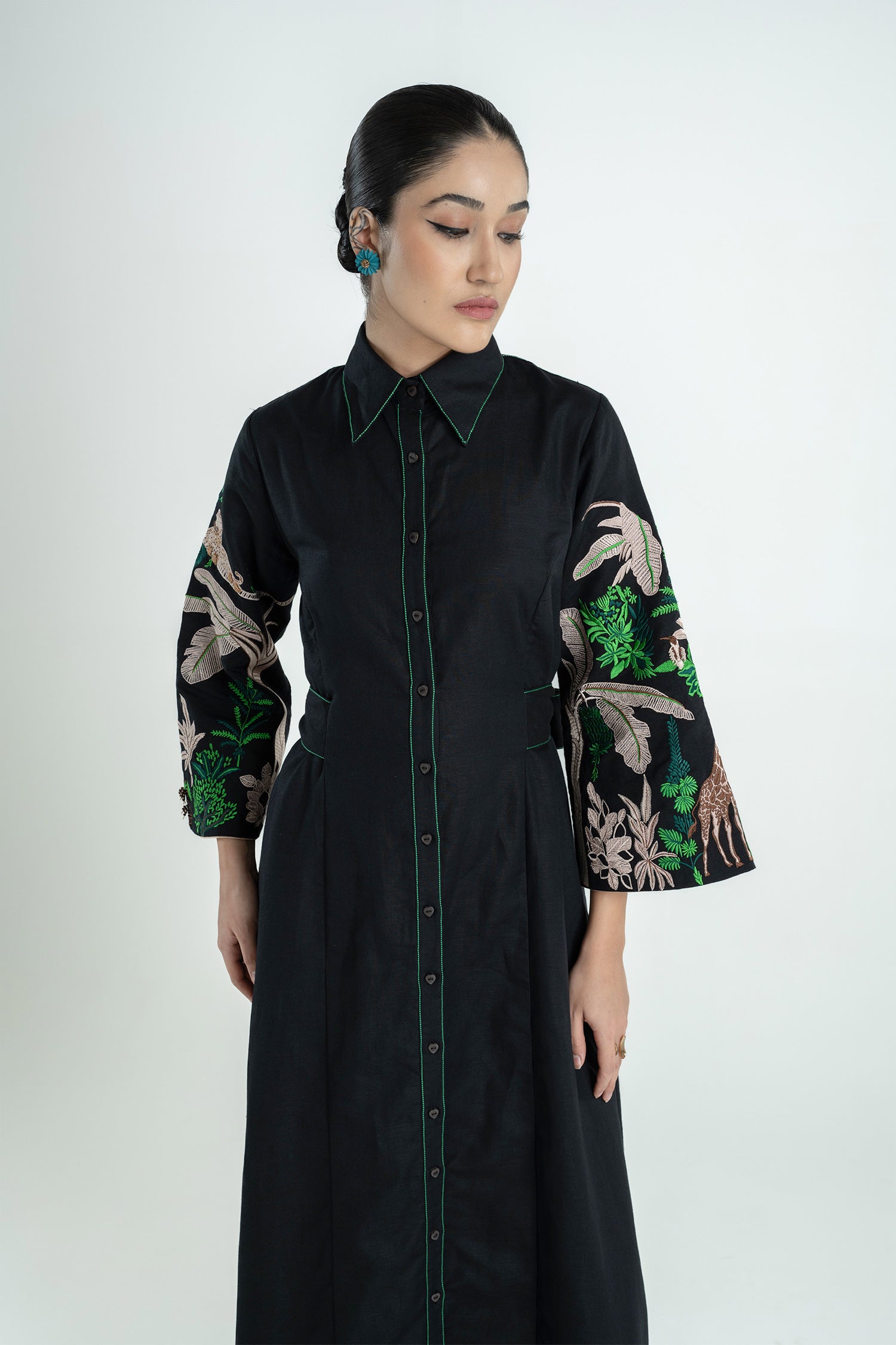 MAINLAND KAFTAN BLACK