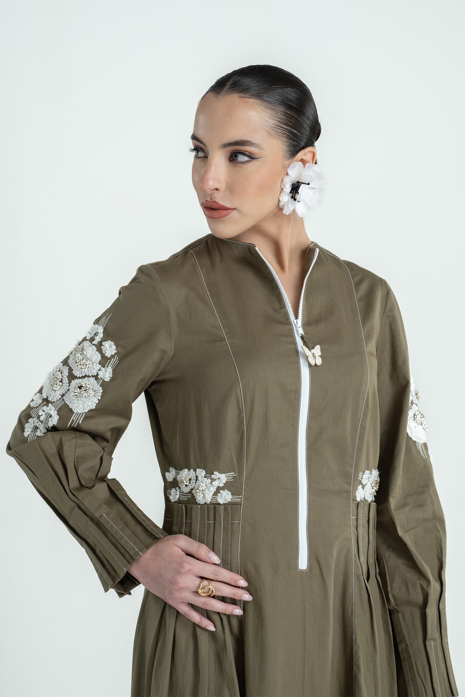 KIKI DRESS LONG MUSHROOM