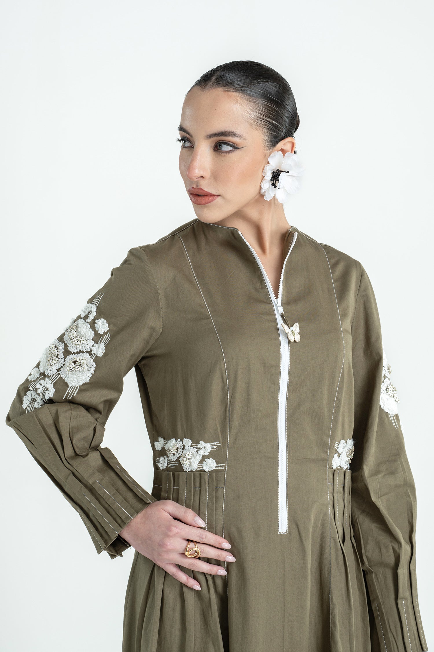 KIKI DRESS LONG MUSHROOM