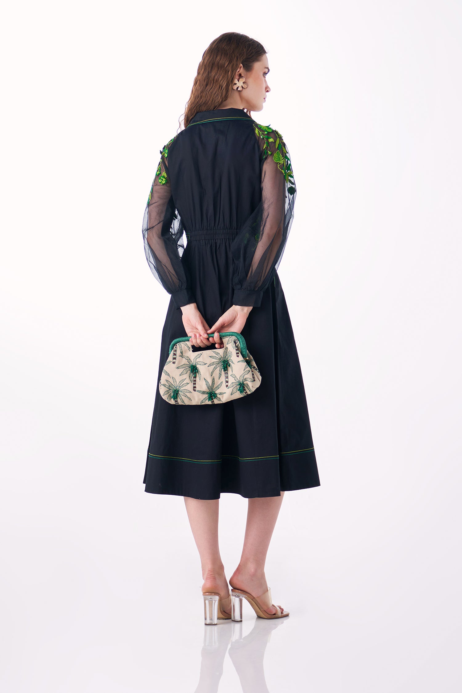 MIMOSA DRESS BLACK