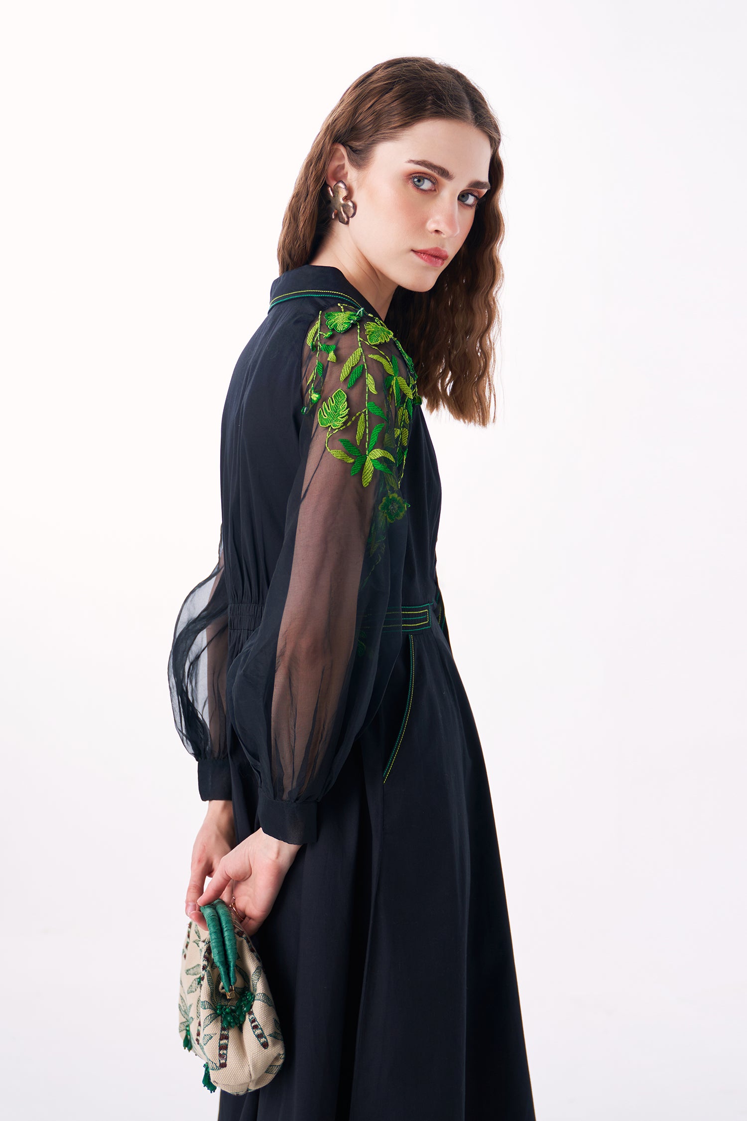 MIMOSA DRESS BLACK