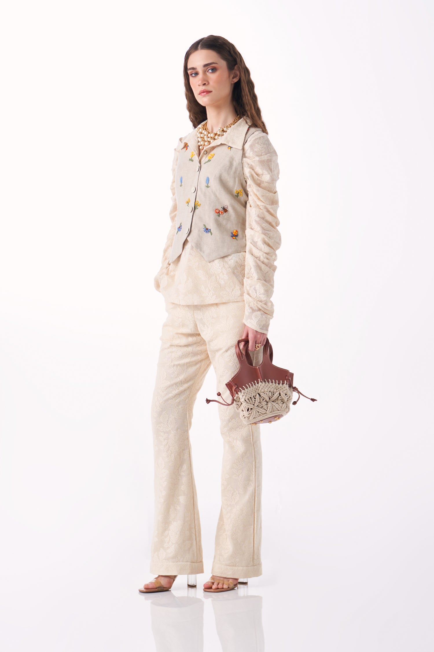 HAVANA CO-ORD WITH WAIST JACKET