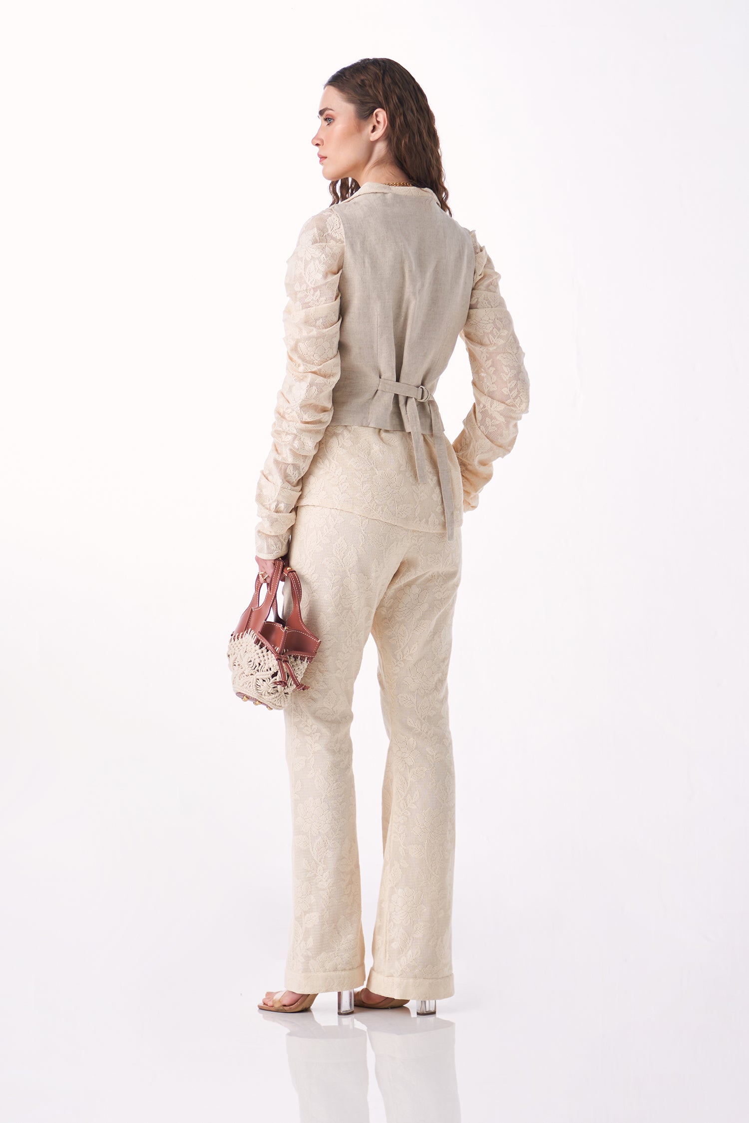 HAVANA CO-ORD WITH WAIST JACKET