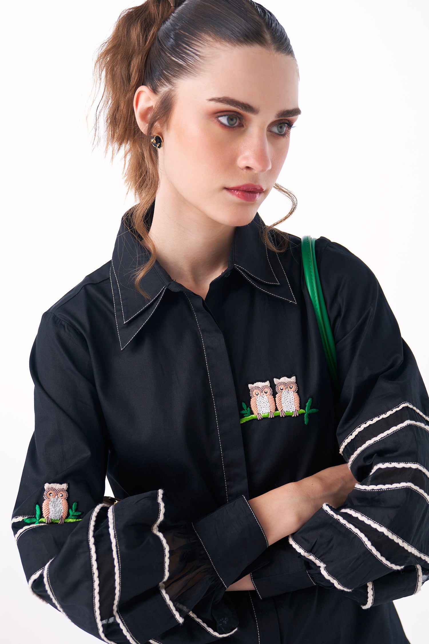 WHISP SHIRT BLACK