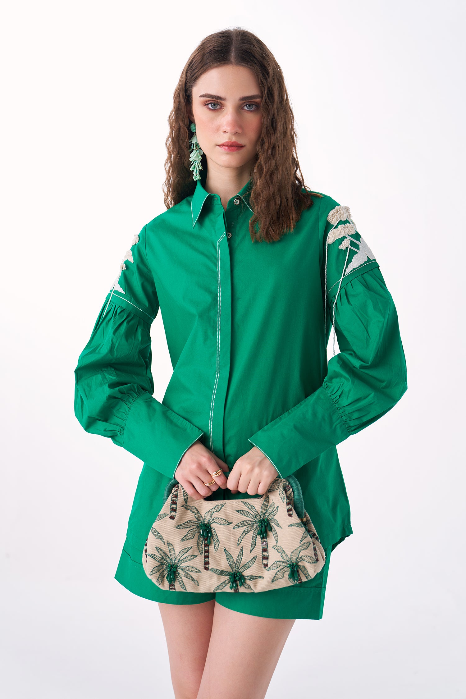 TREETOP SHIRT EMERALD