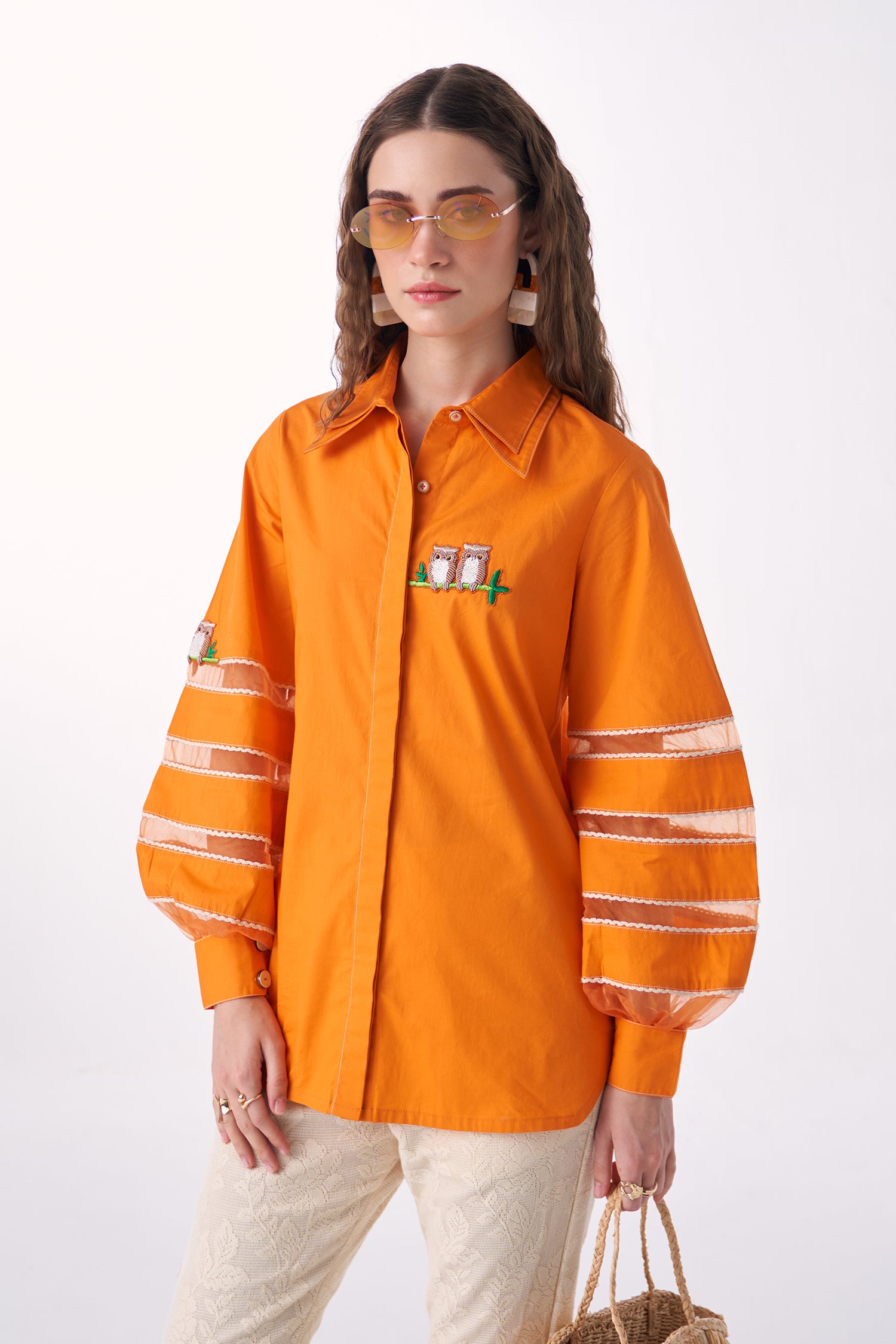 WHISP SHIRT ORANGE