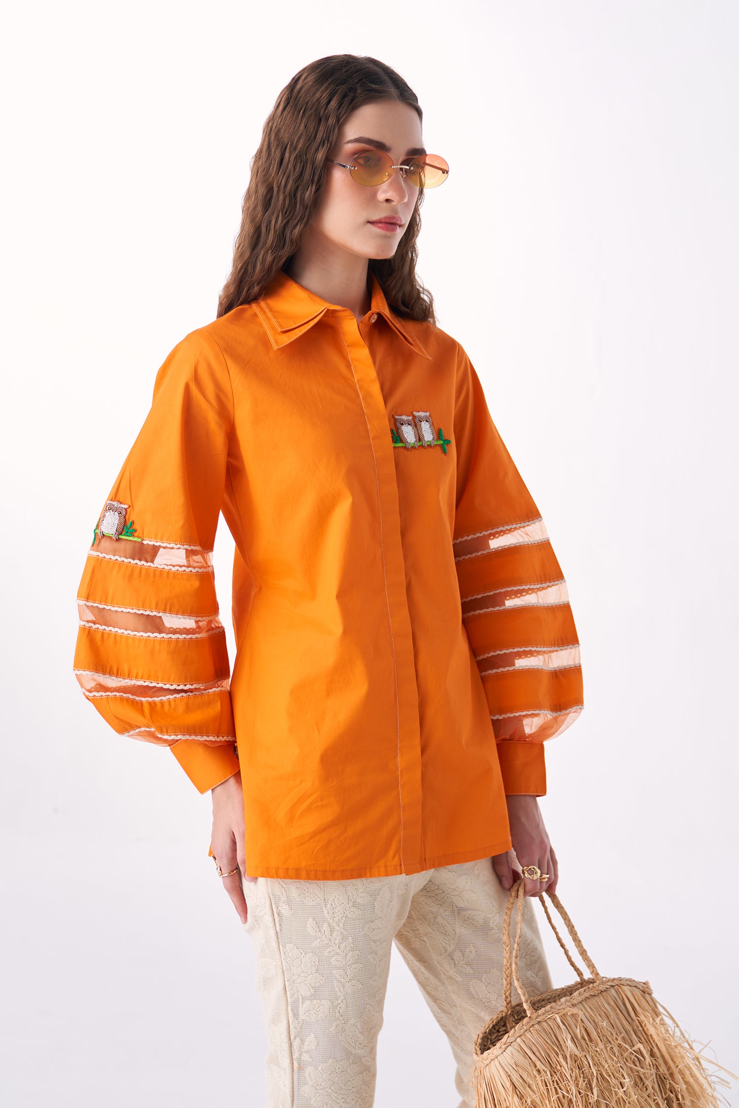 WHISP SHIRT ORANGE