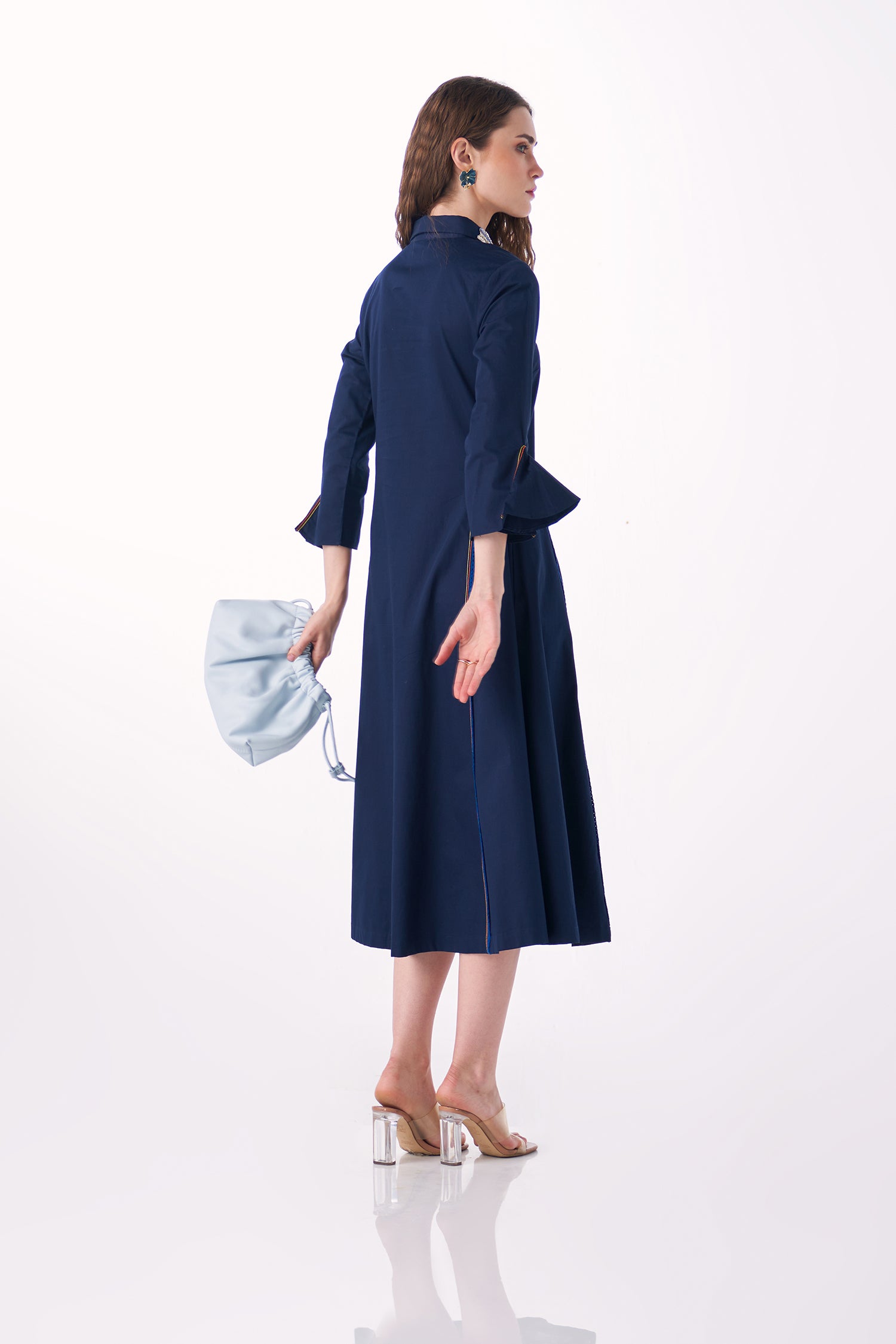 MALSIE DRESS NAVY