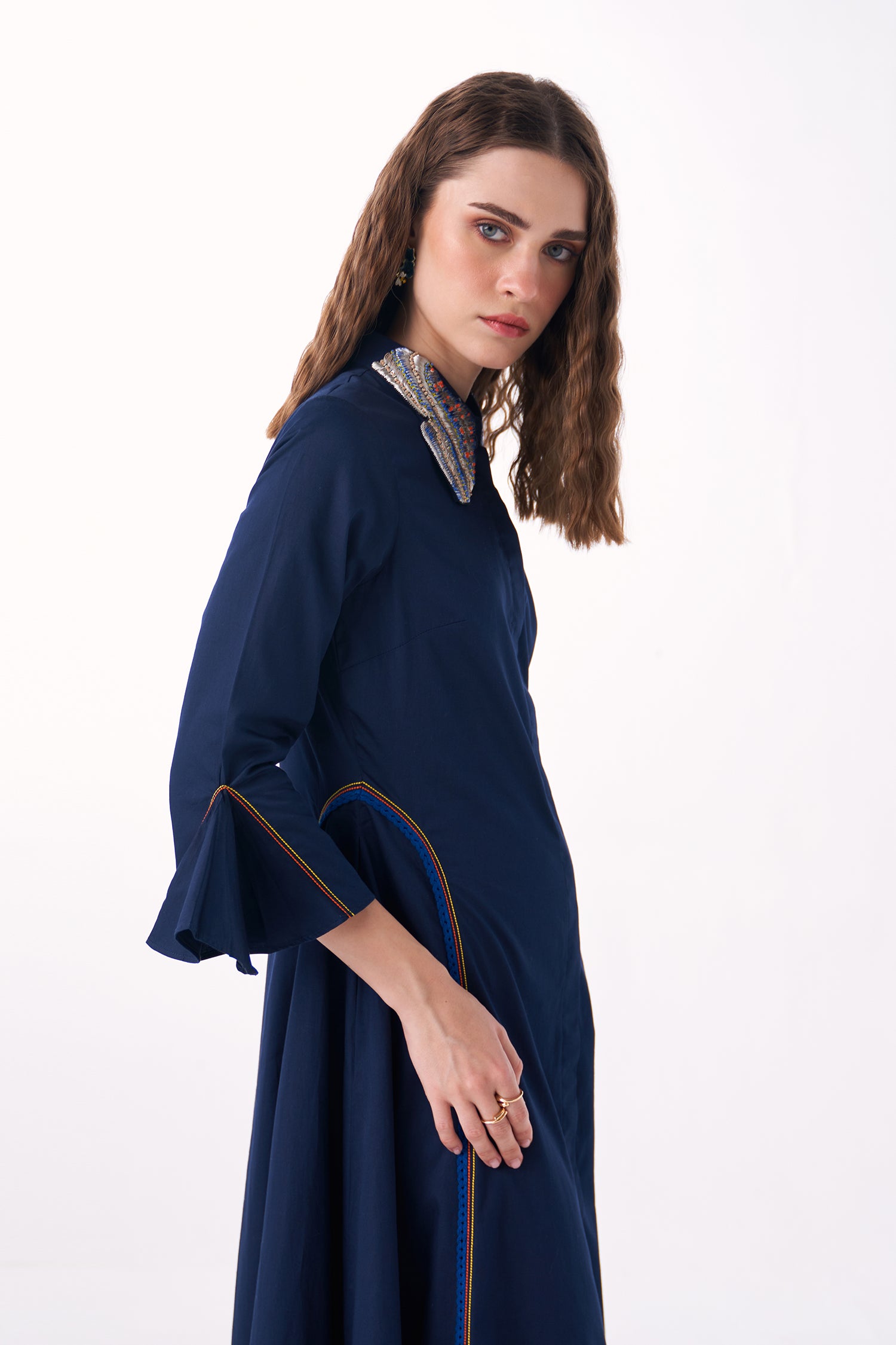MALSIE DRESS NAVY