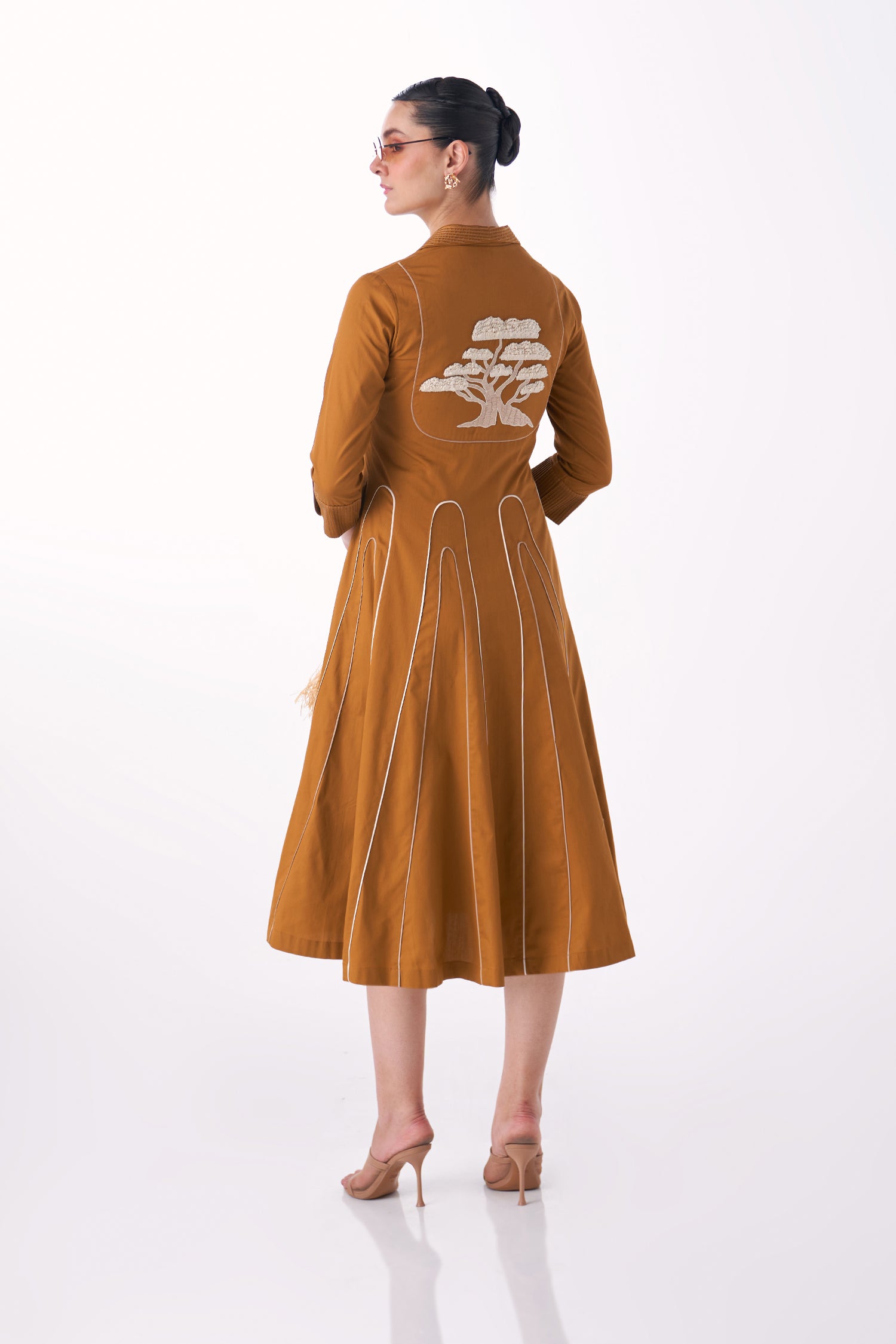 DAWN DRESS TEAKWOOD