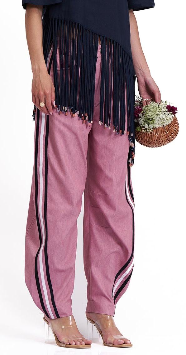 BASQUE BARREL PANTS ROSEWOOD