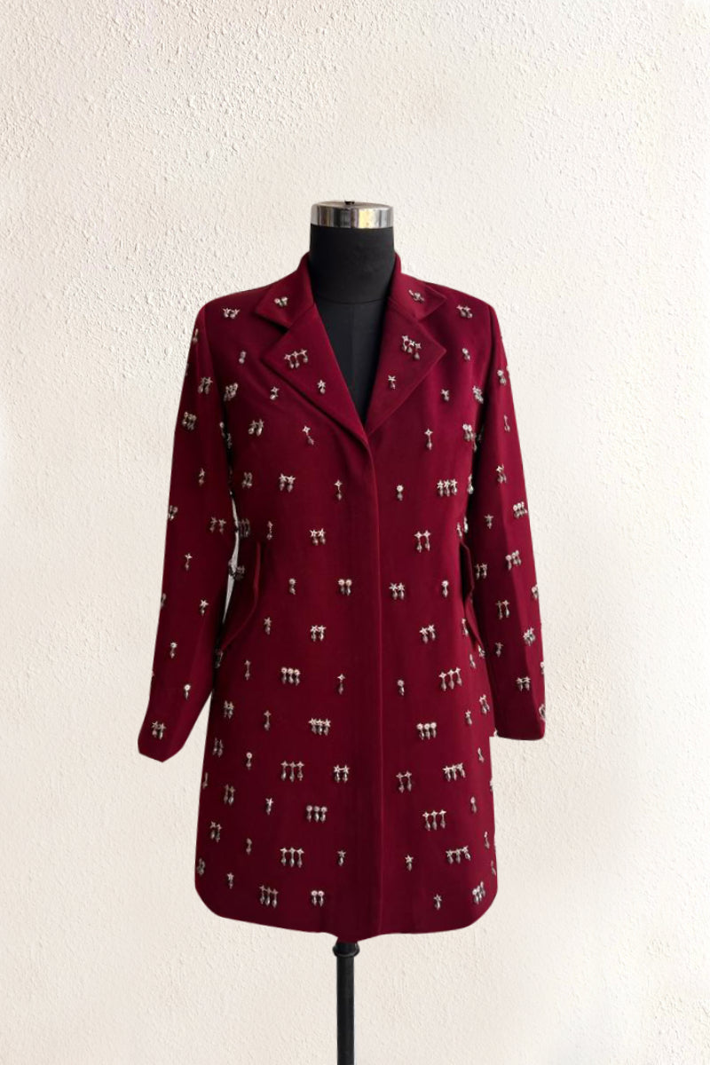 Dion Blazer Plum