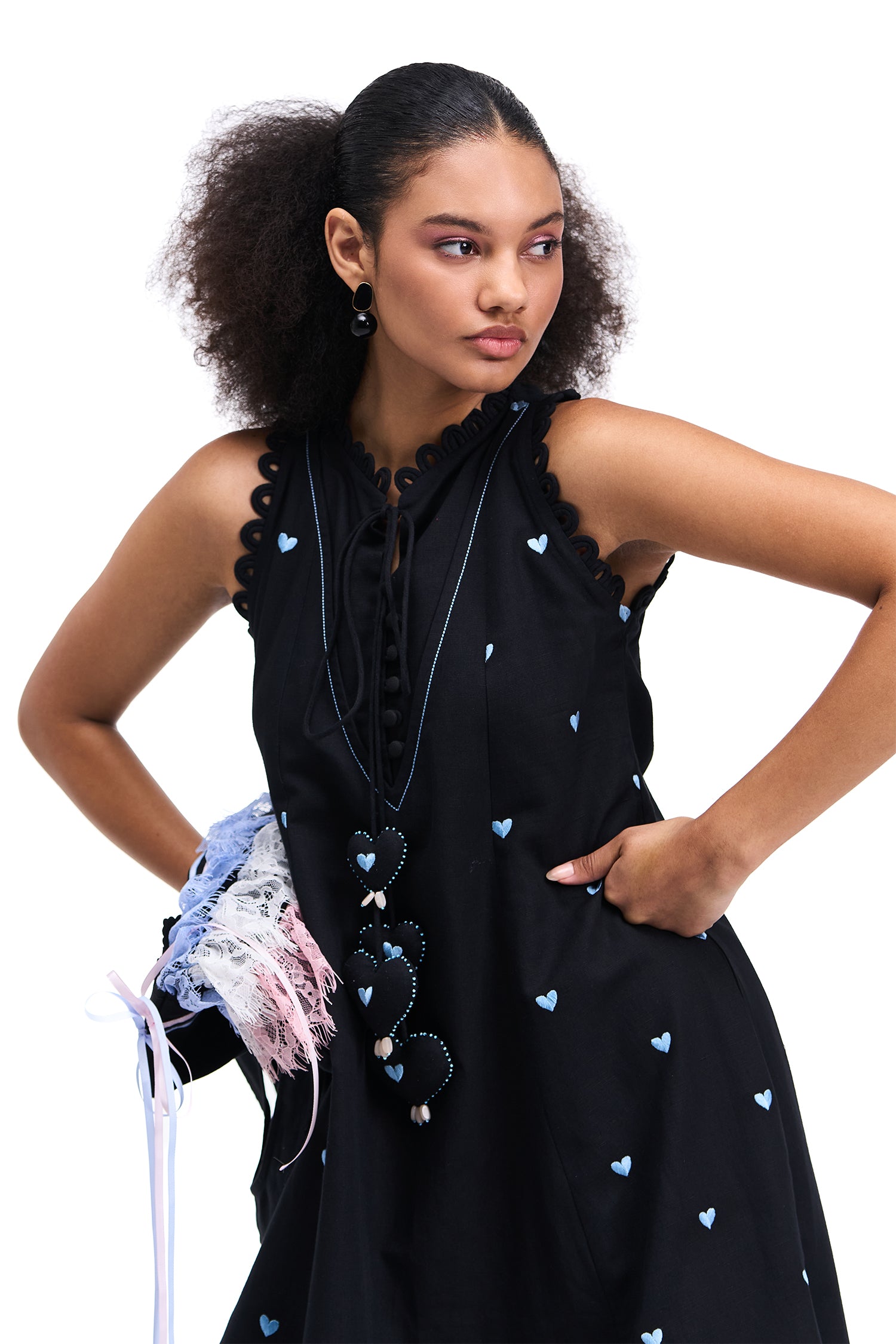 TAFFY DRESS BLACK