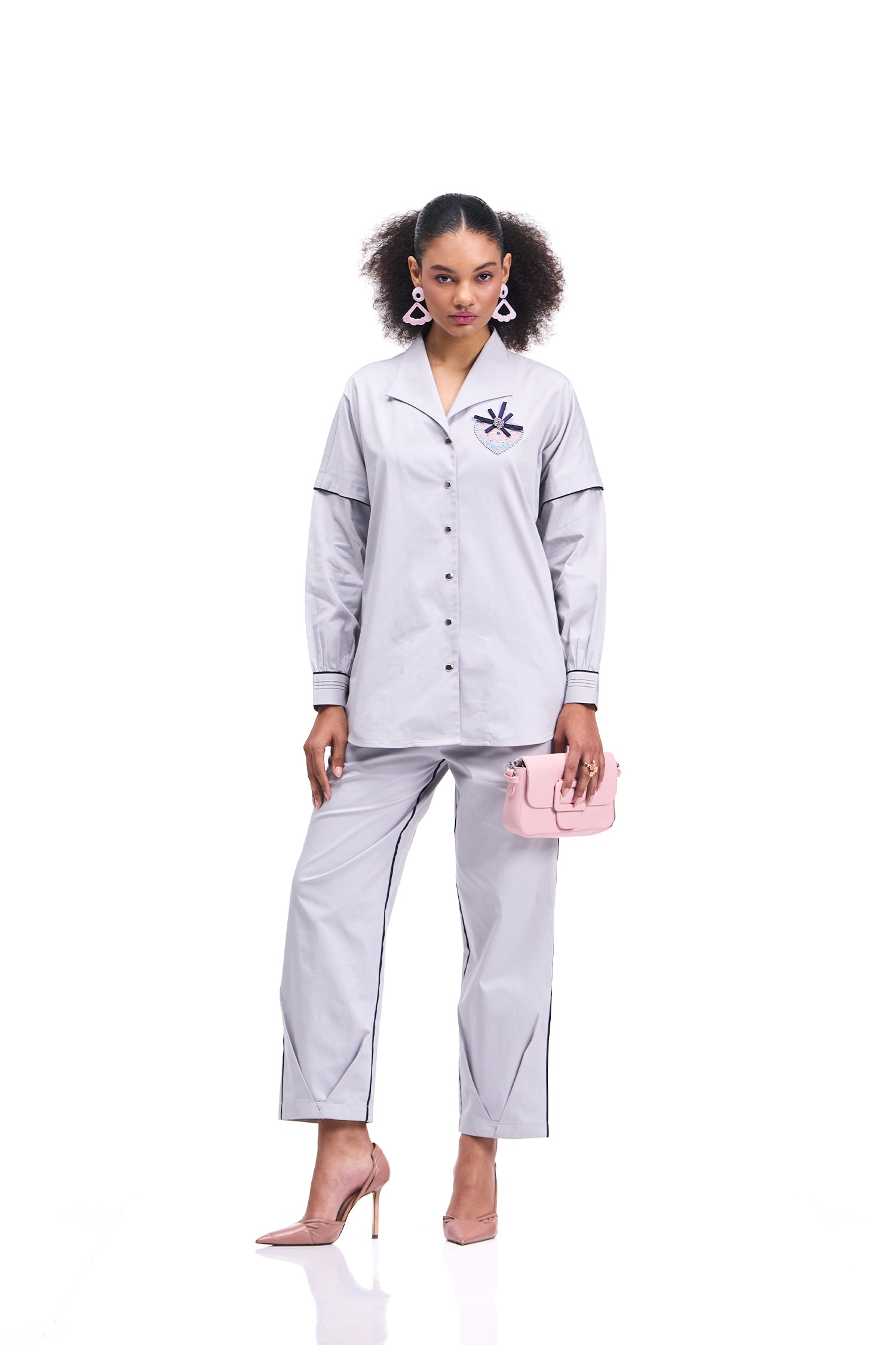 NAFS SHIRT CLOUD GREY