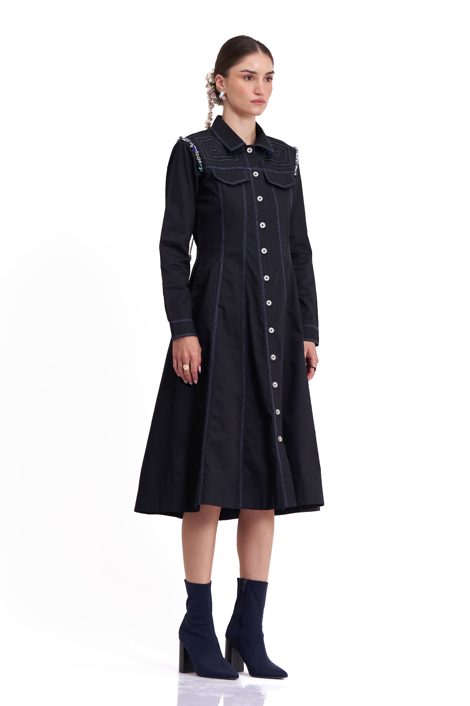 ROSETTE DRESS