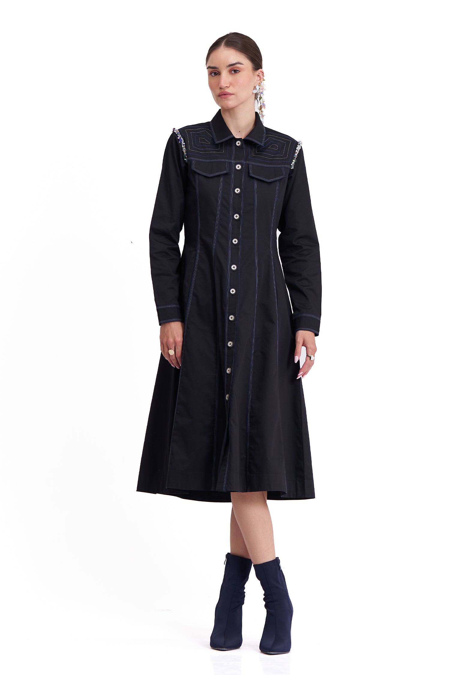 ROSETTE DRESS