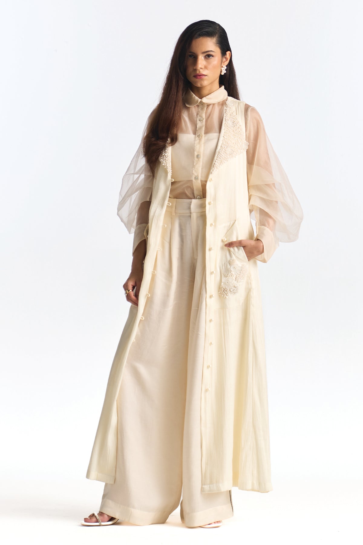TOPAZ TRENCH WITH HALO CO-ORD