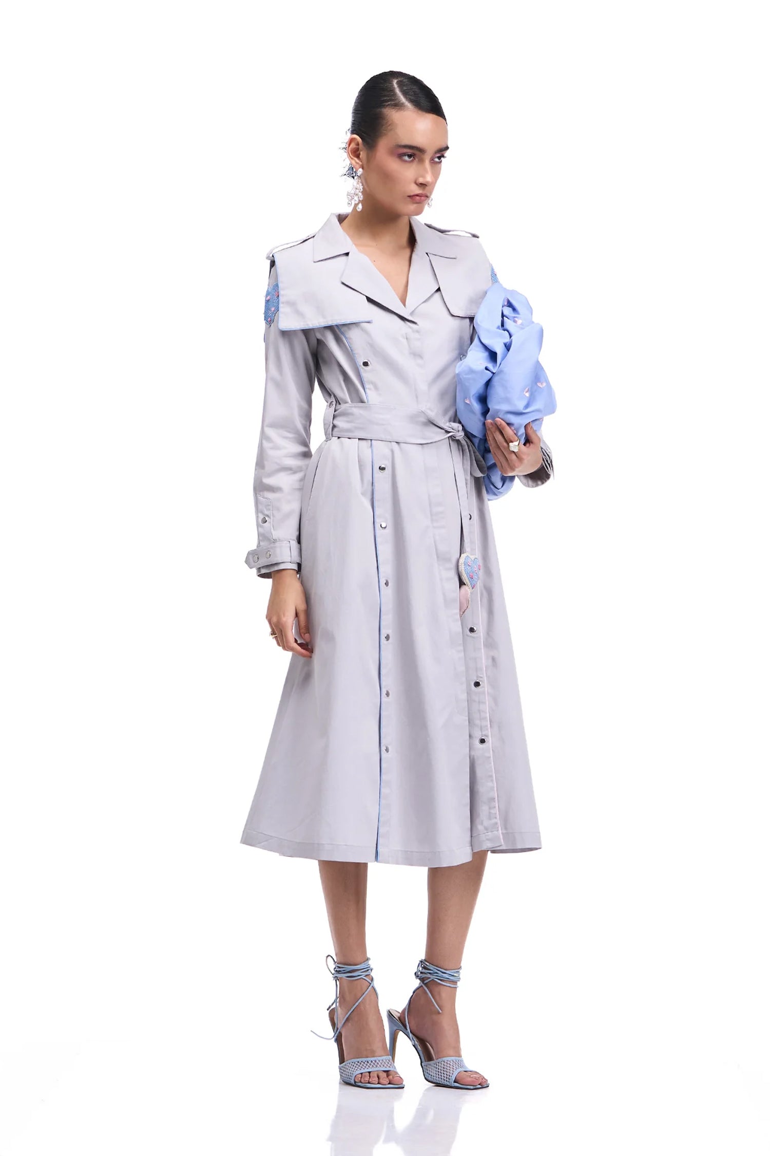 PROMISE TRENCH DRESS