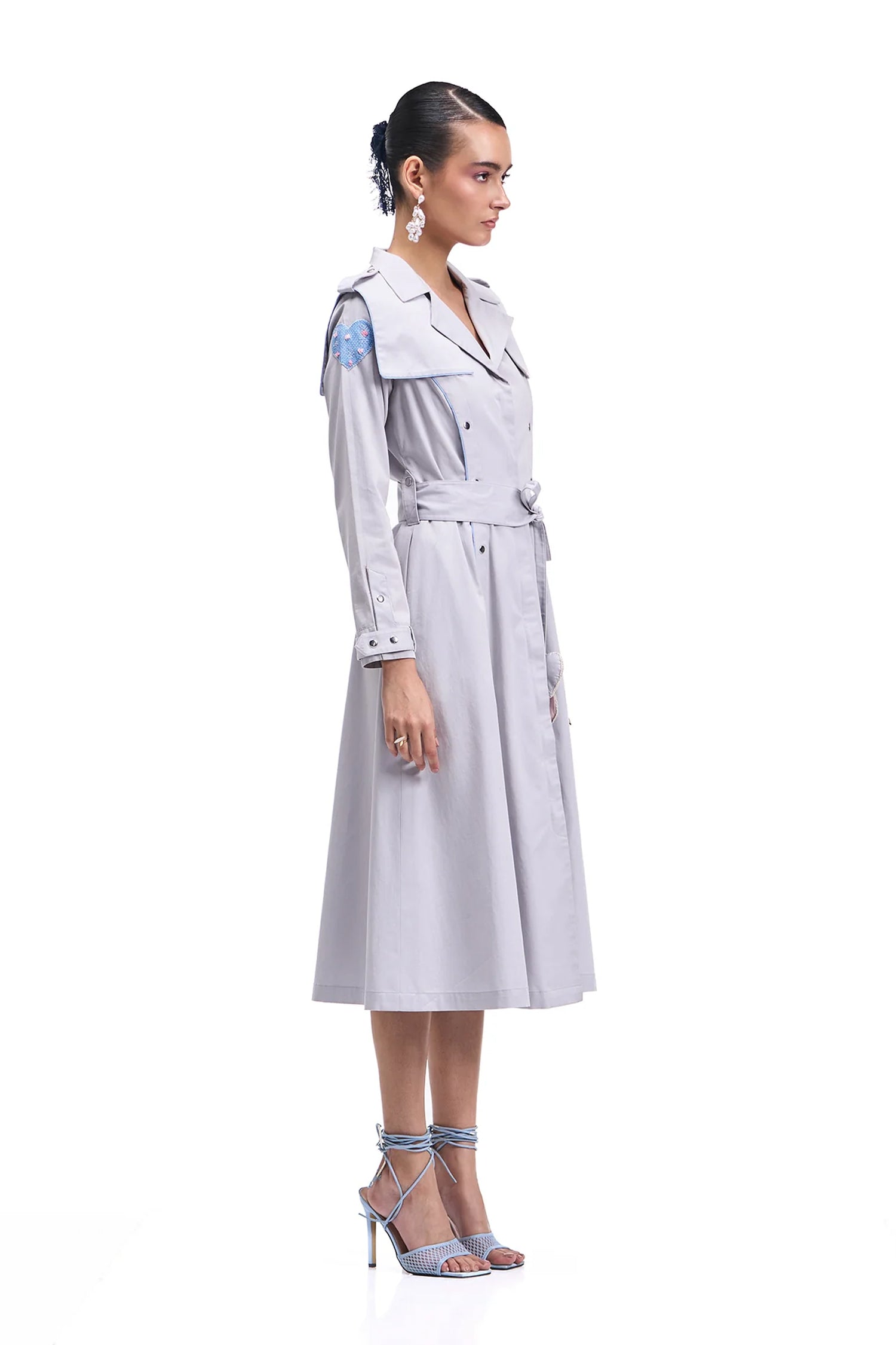 PROMISE TRENCH DRESS