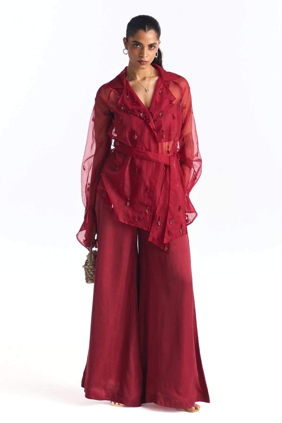 LUSTER CO-ORD GARNET