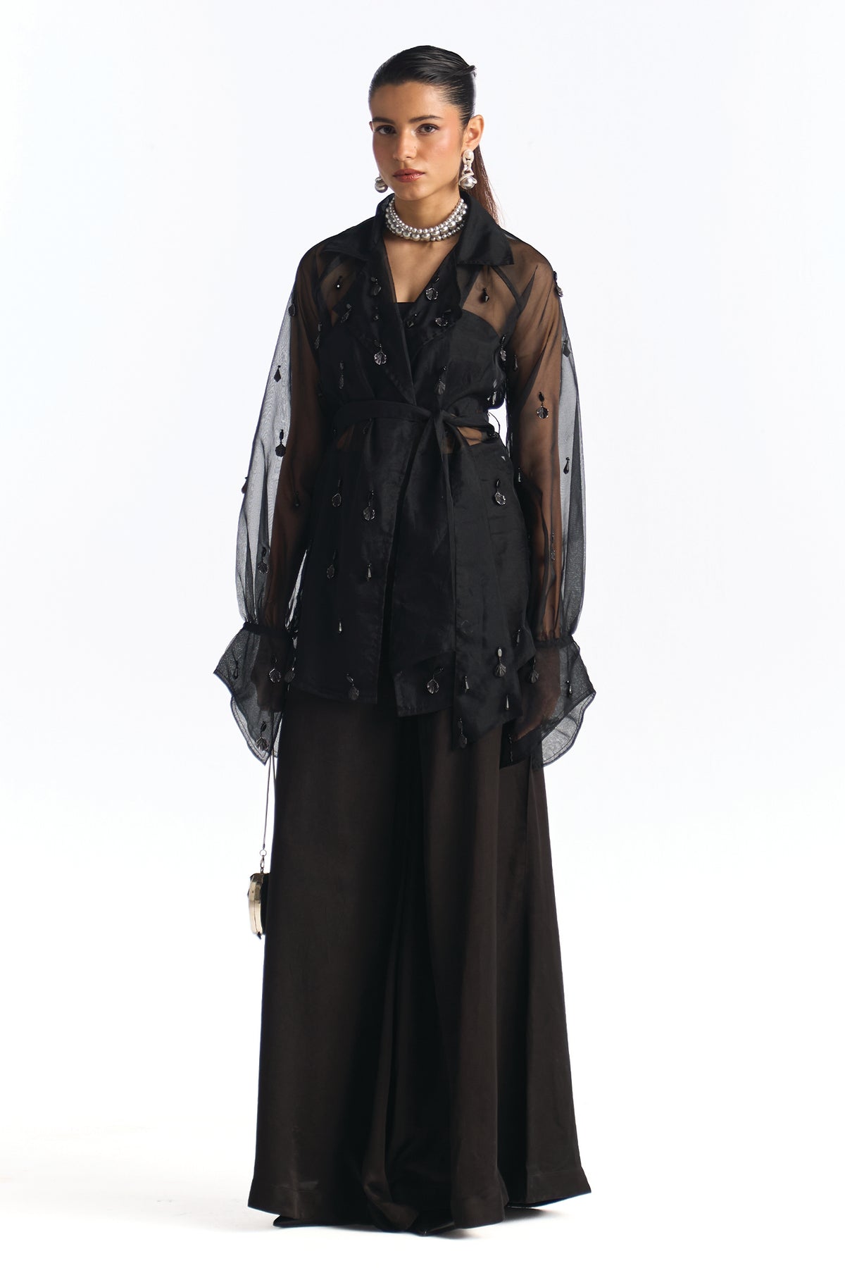 LUSTER CO-ORD BLACK