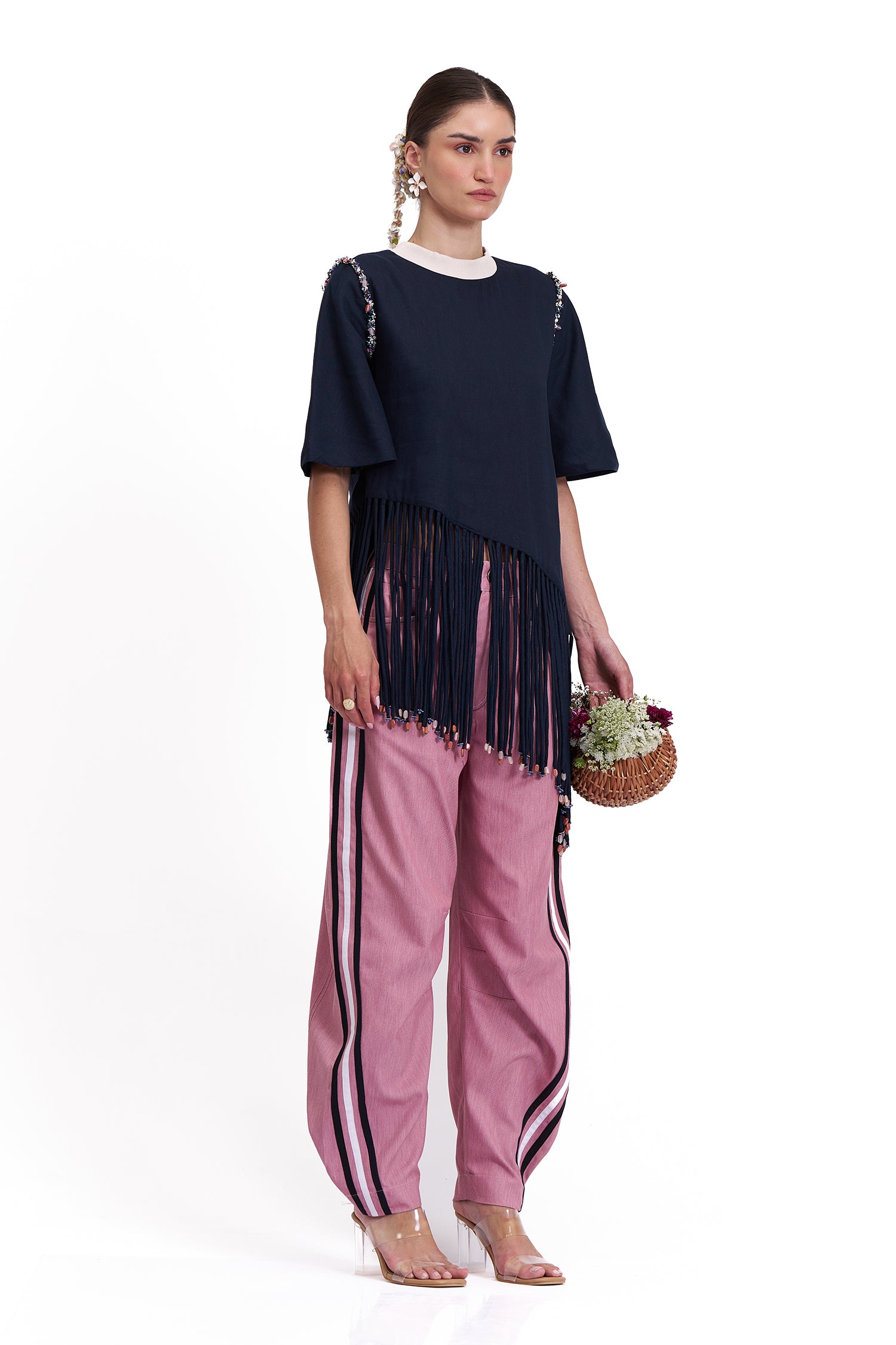 DRUM TOP & 
BASQUE PINK PANTS