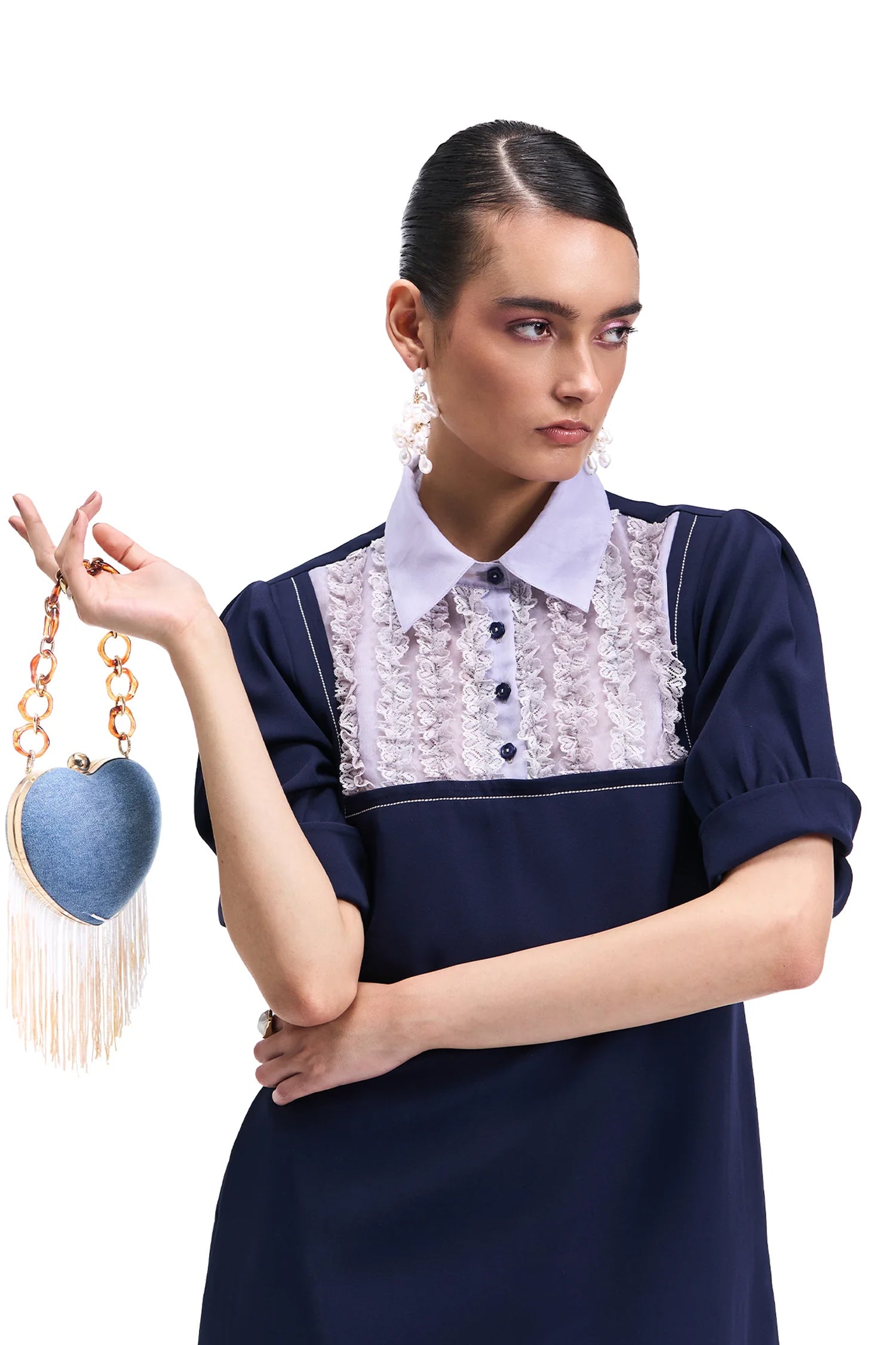 HEARTSONG DRESS NAVY