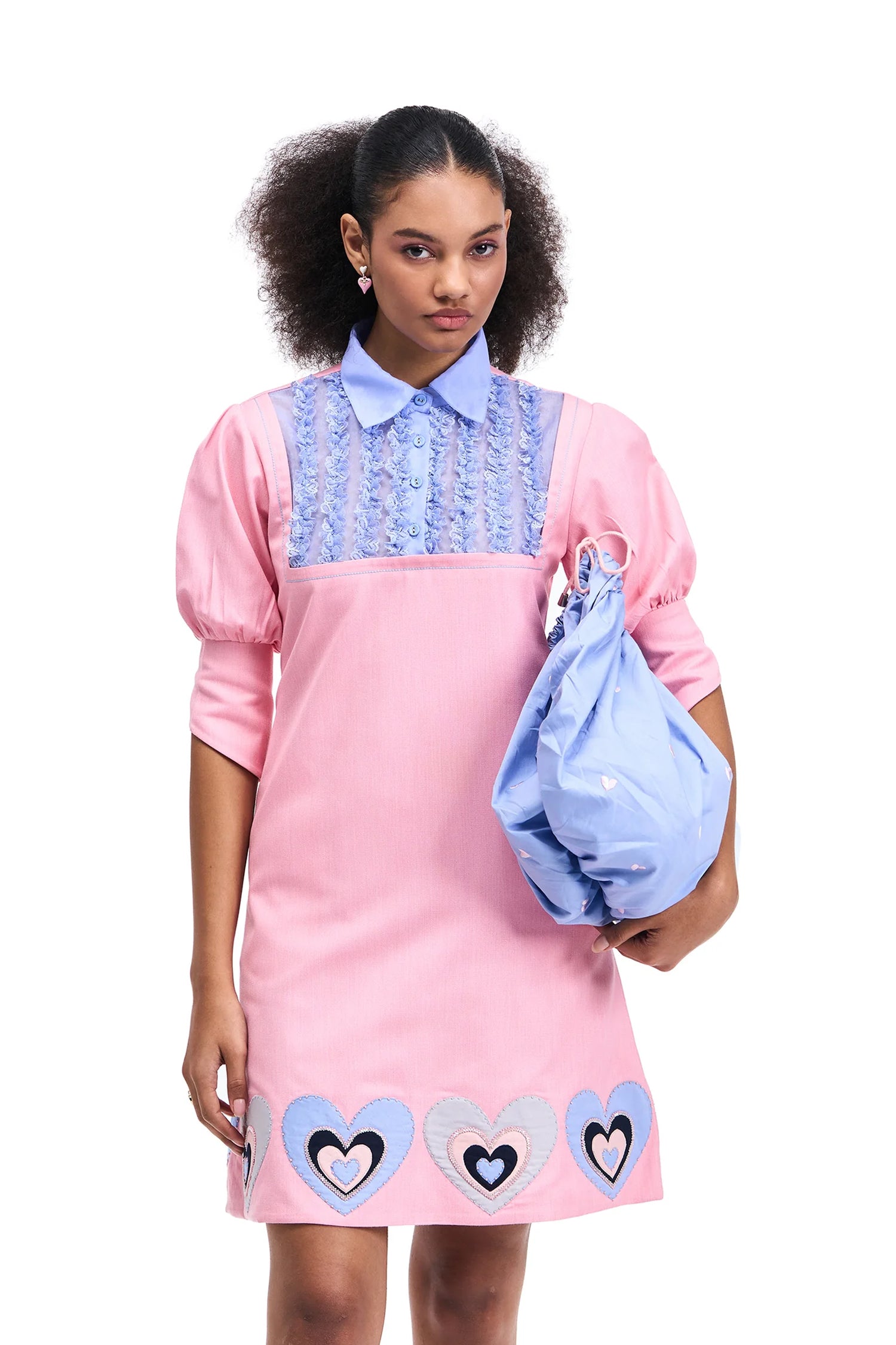 HEARTSONG DRESS BUBBLEGUM PINK
