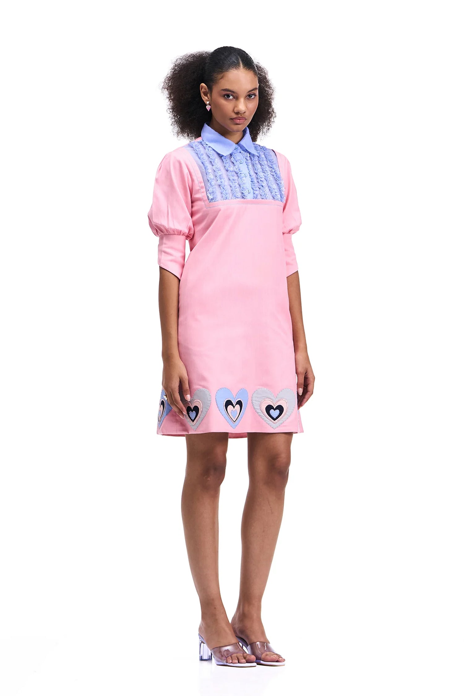 HEARTSONG DRESS BUBBLEGUM PINK