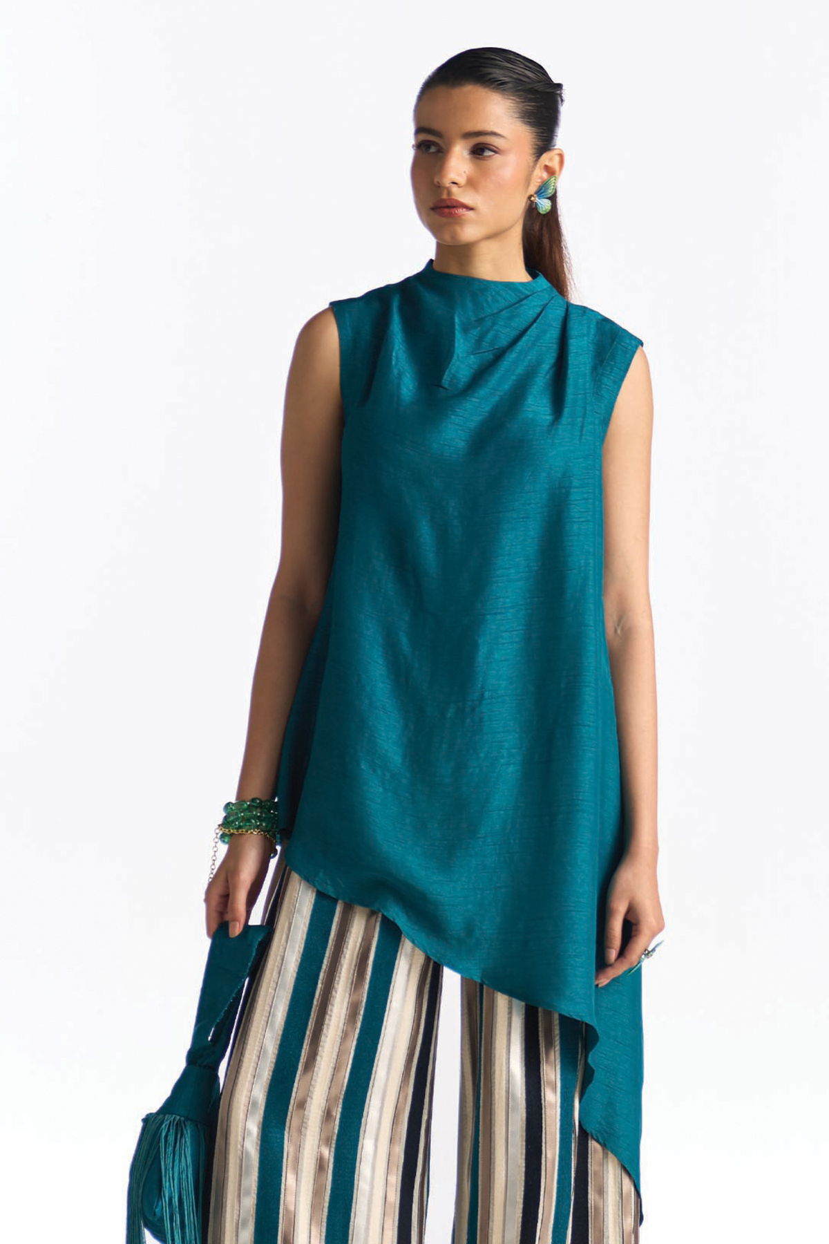 LAGOON DRAPE TOP