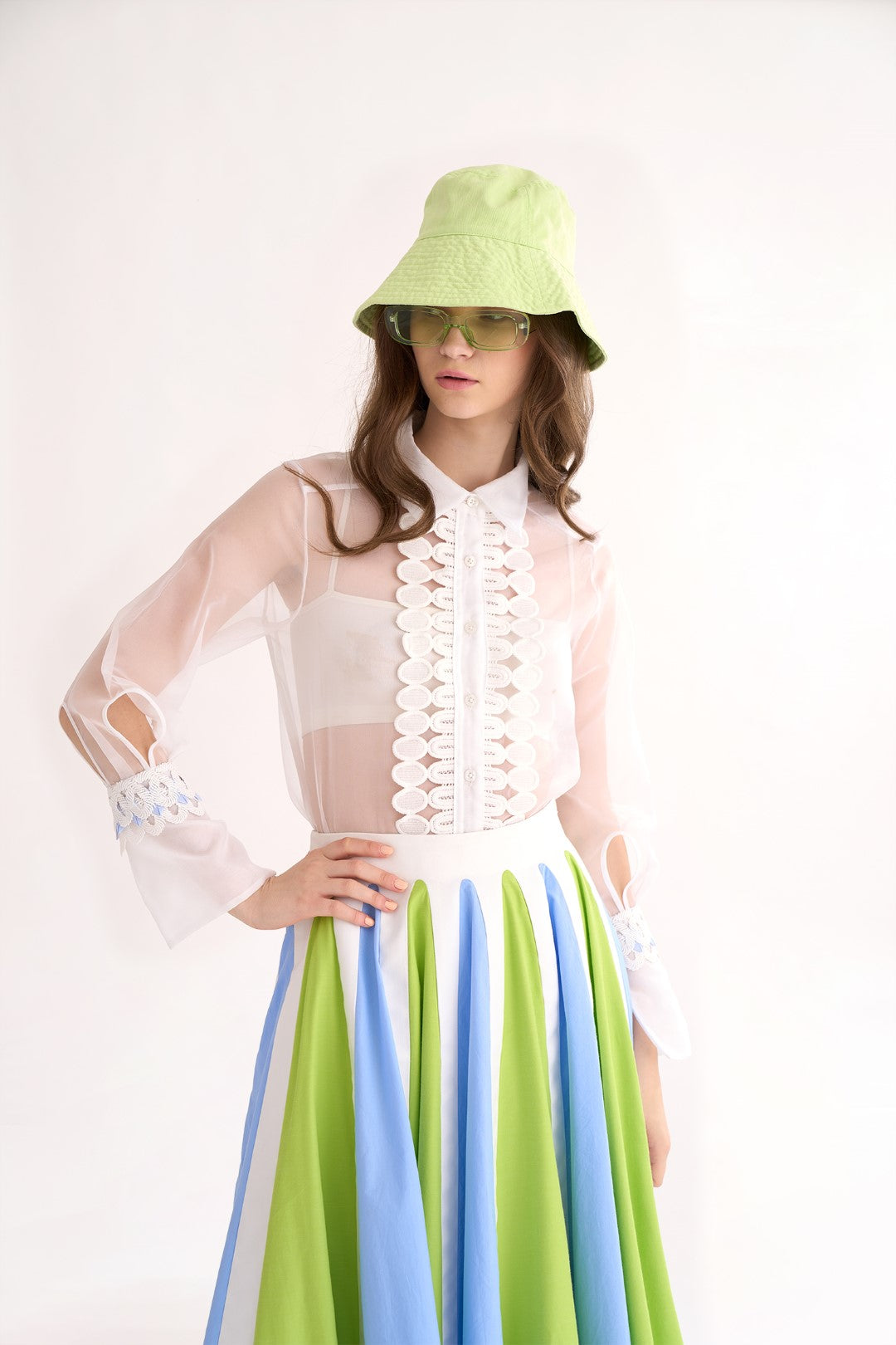 Petal Shirt & Brinley Skirt