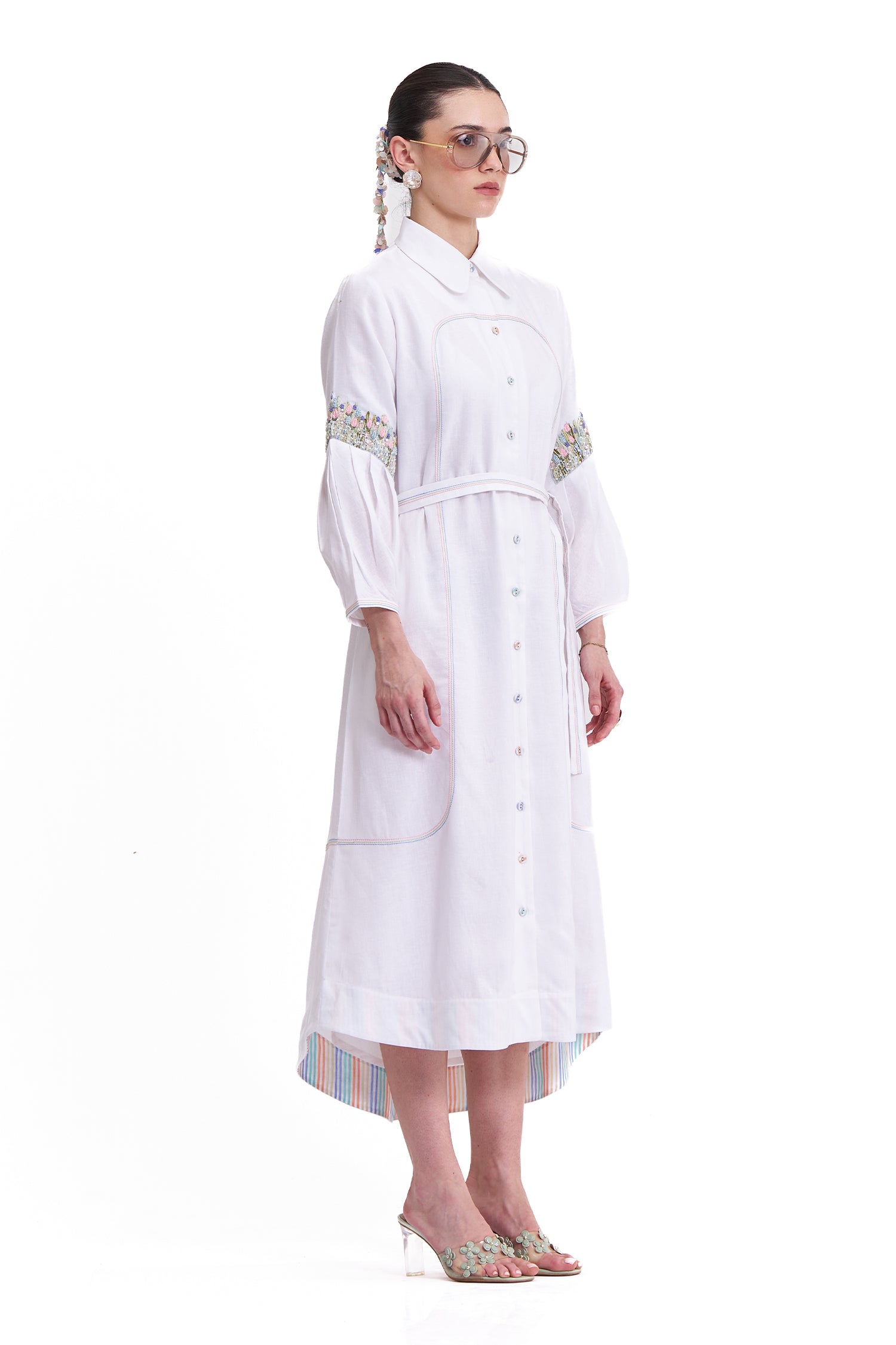 EGRET DRESS MIDI