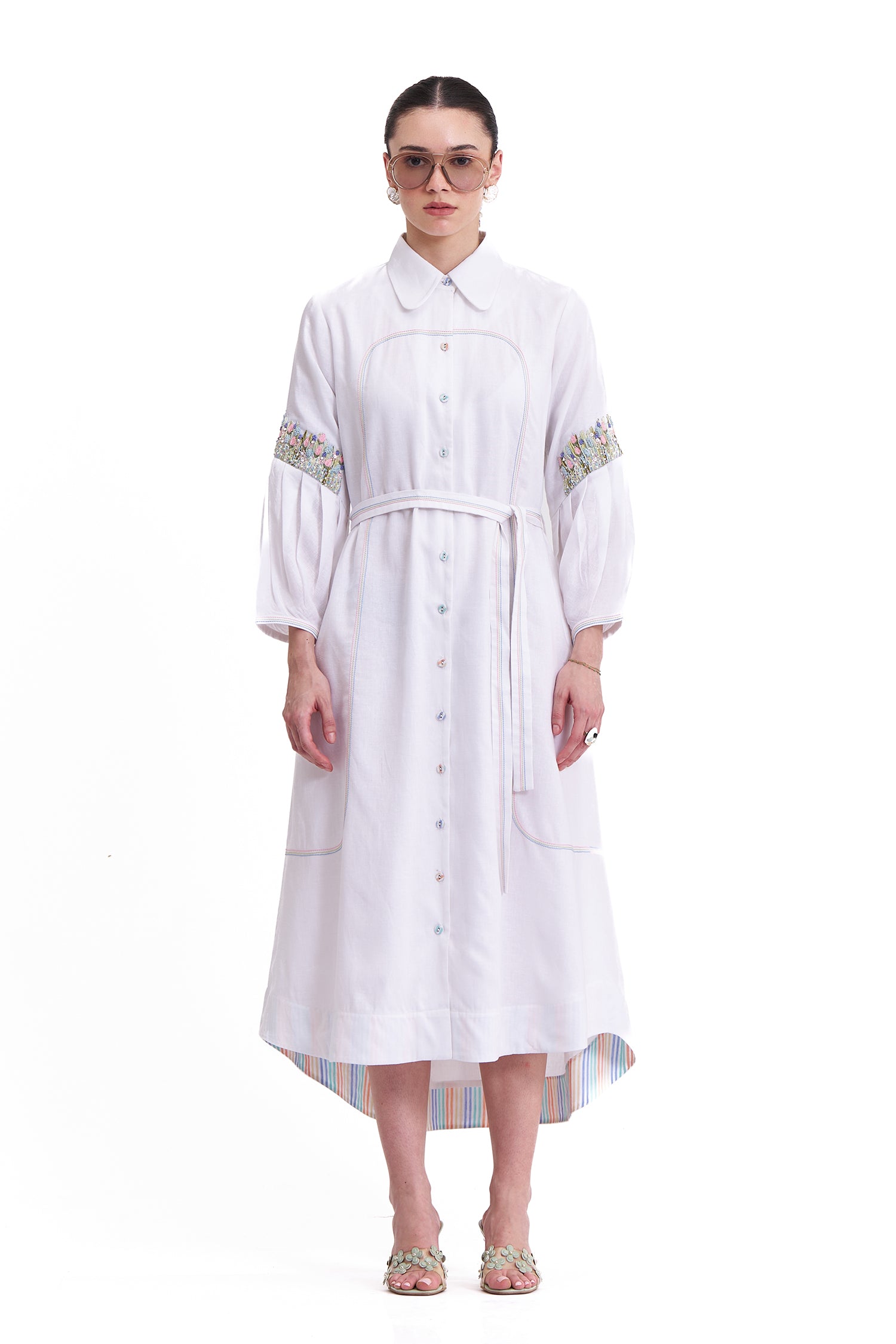 EGRET DRESS MIDI
