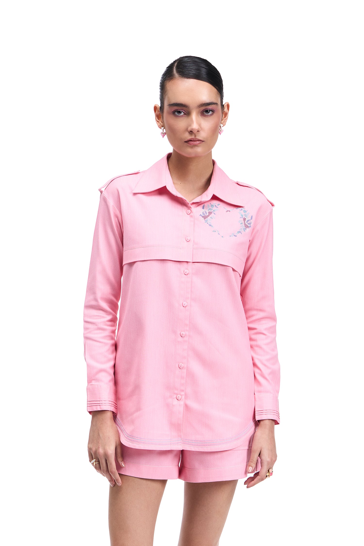 ALLMINE SHIRT BUBBLEGUM PINK