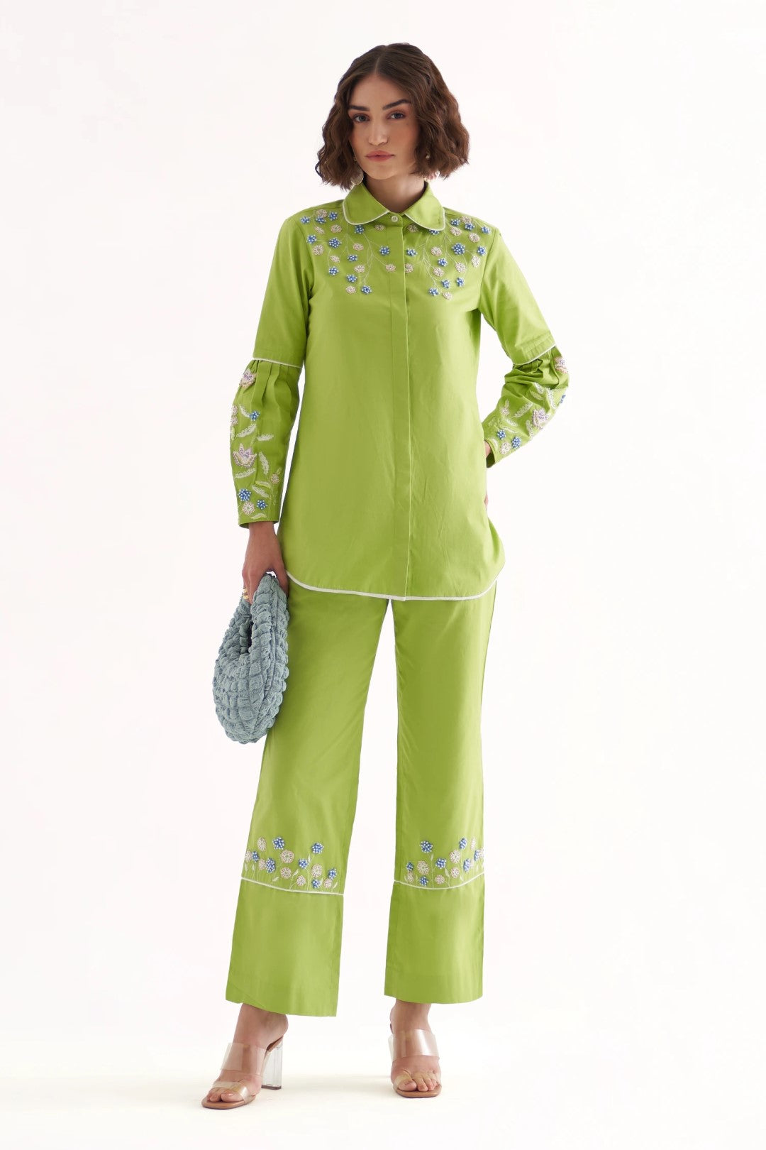 SHAE CO-ORD LIME GREEN