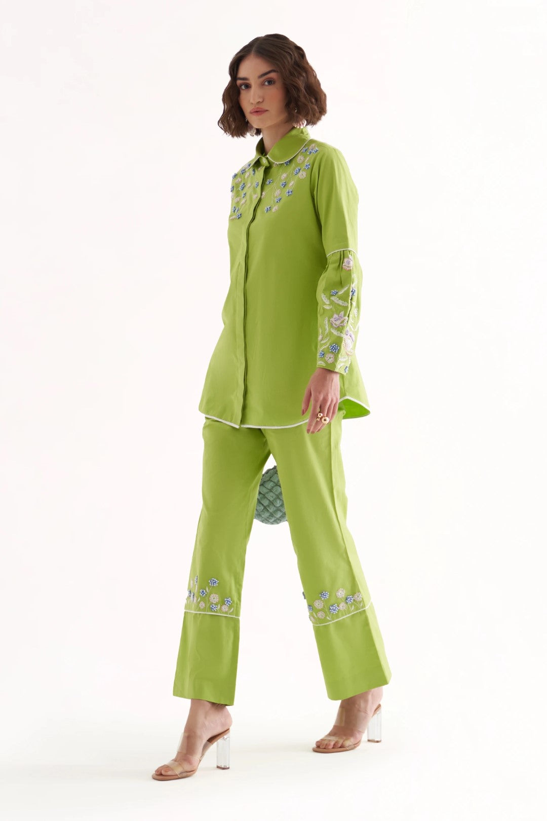 SHAE CO-ORD LIME GREEN